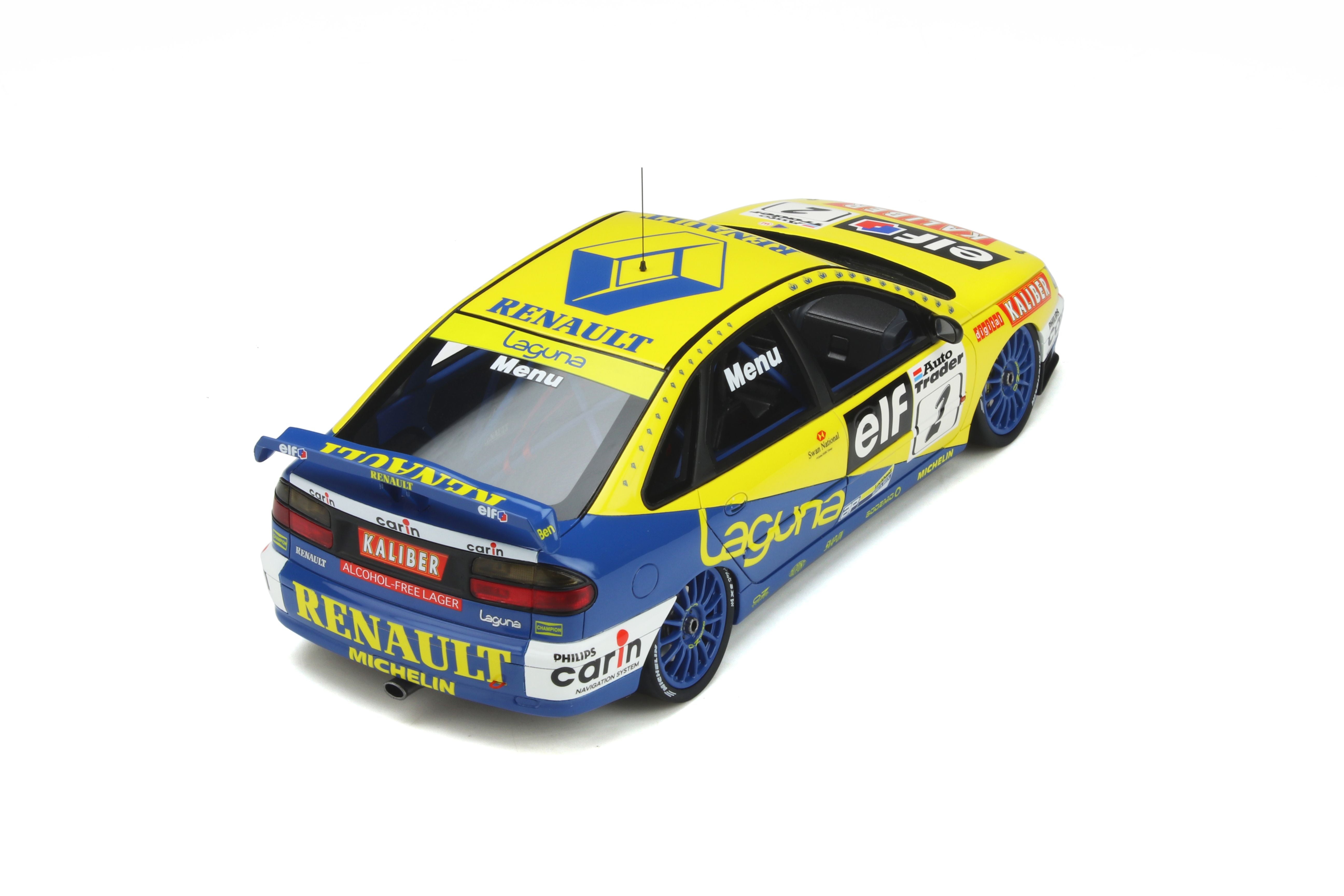 OTTO 1:18 Renault Laguna BTCC 1997 A.Menu #2 OT375