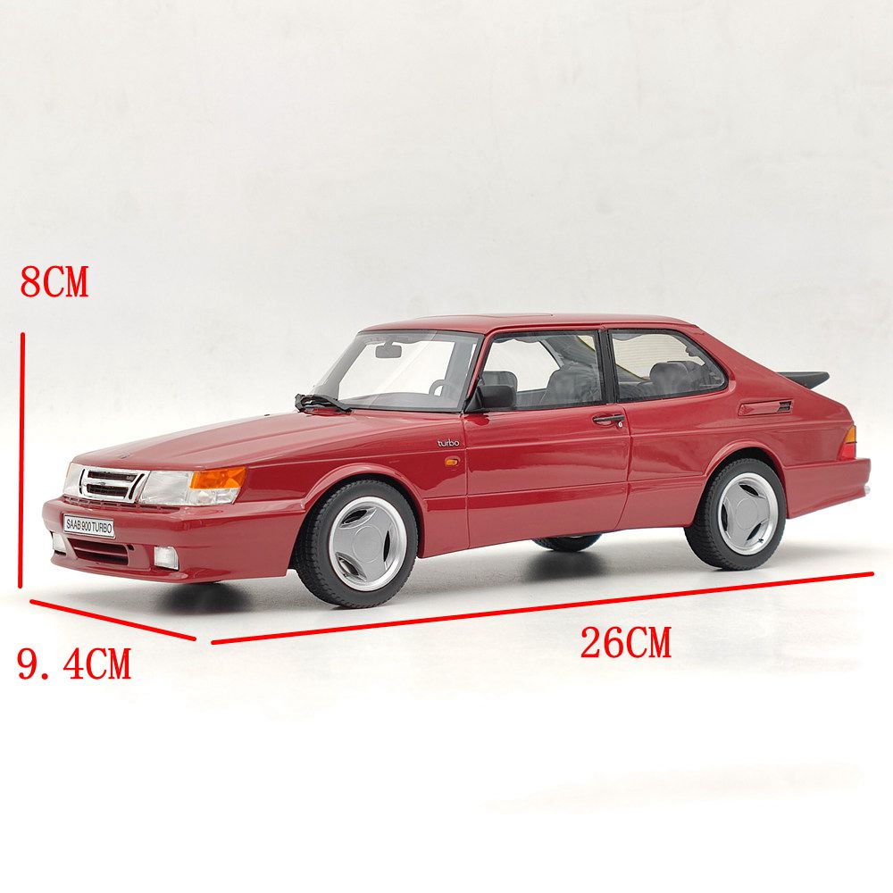 DNA Collectibles 1/18 Saab 900 Turbo T16 Airflow Red DNA000112 Resin Model Car Toys Gift