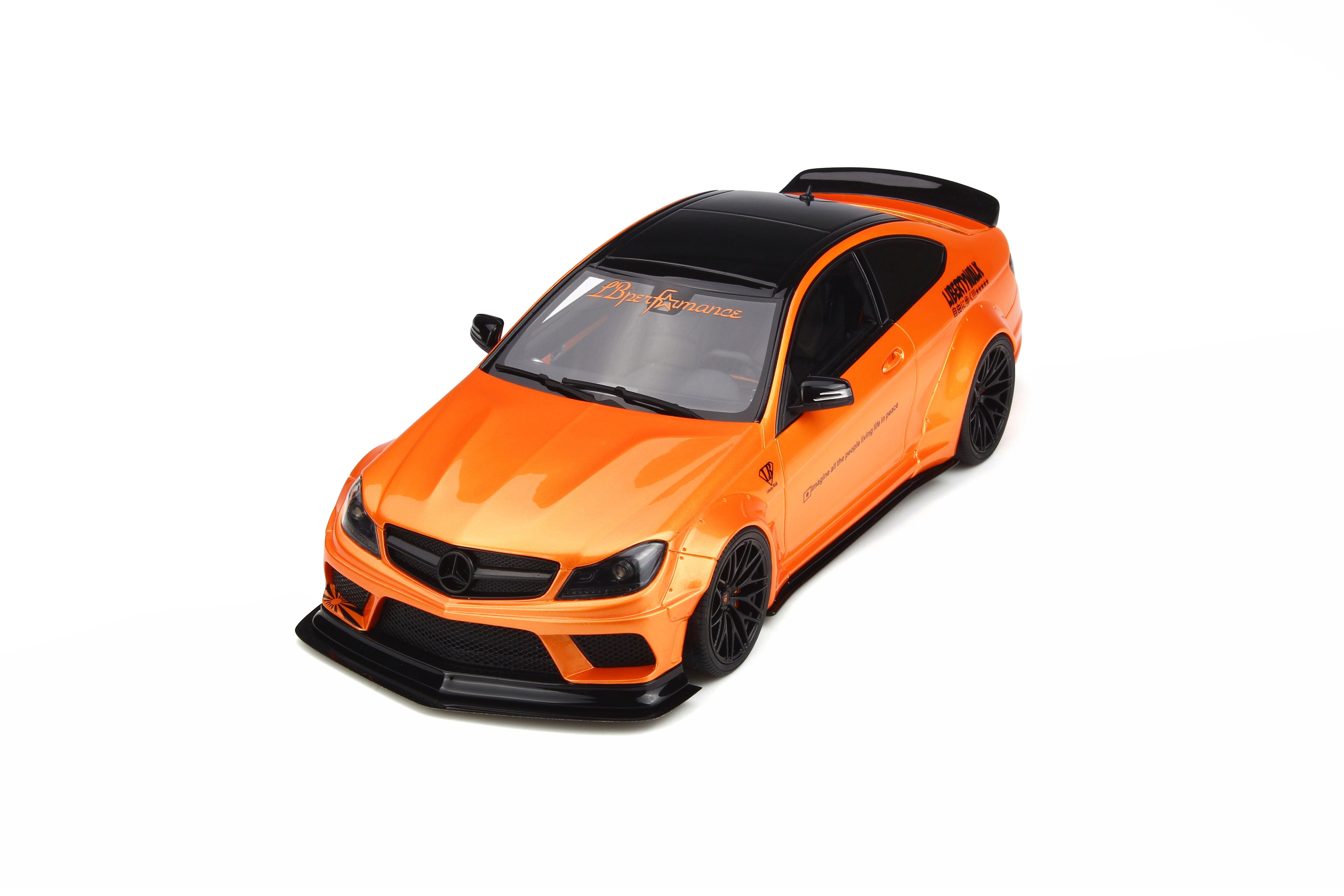 GT Spirit 1:18 Mercedes C63 LB Works 2017 Metallic Orange GT215
