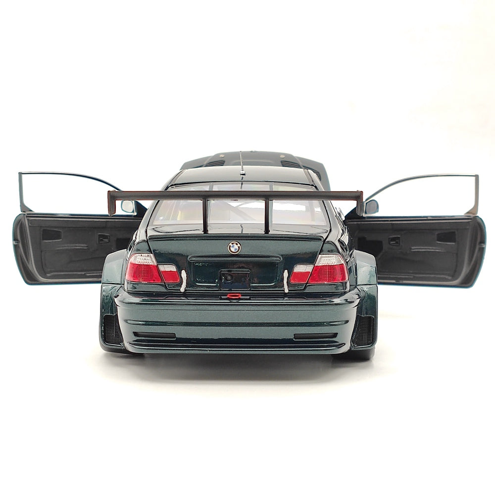 DCN 1:18 Scale 2001 BMW M3 GTR E46 Need For Speed Metal Diecast Model Car Green Toy Gift