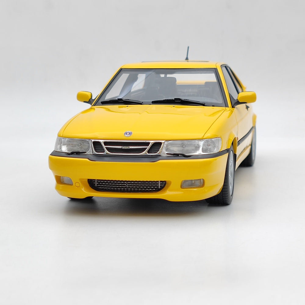 DNA Collectibles 1/18 Saab 9-3 Viggen Coupe 2000 DNA000078 Resin Model Yellow Toy Car Gift