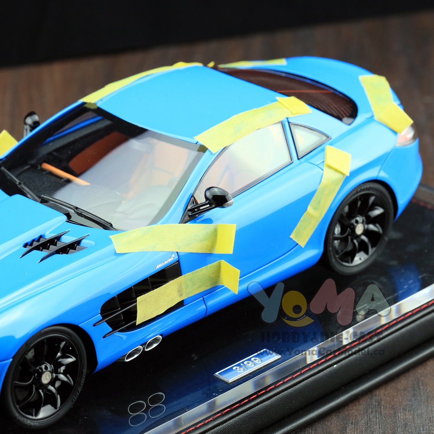 Frontiart 1/18 Mercedes-Benz SLR McLaren open Ocean Blue FA014-86