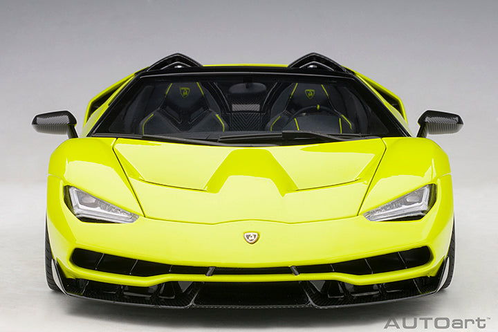 LAMBORGHINI CENTENARIO ROADSTER (VERDE SCANDAL/SOLID LIGHT GREEN)