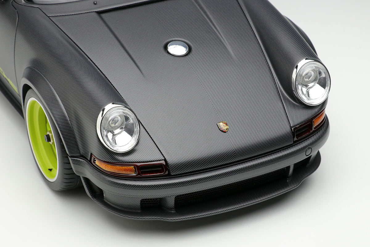 *PREORDER* Make Up Co., Ltd / Eidolon 1:18 Porsche Singer 911 DLS 2022 Matte Visible Carbon