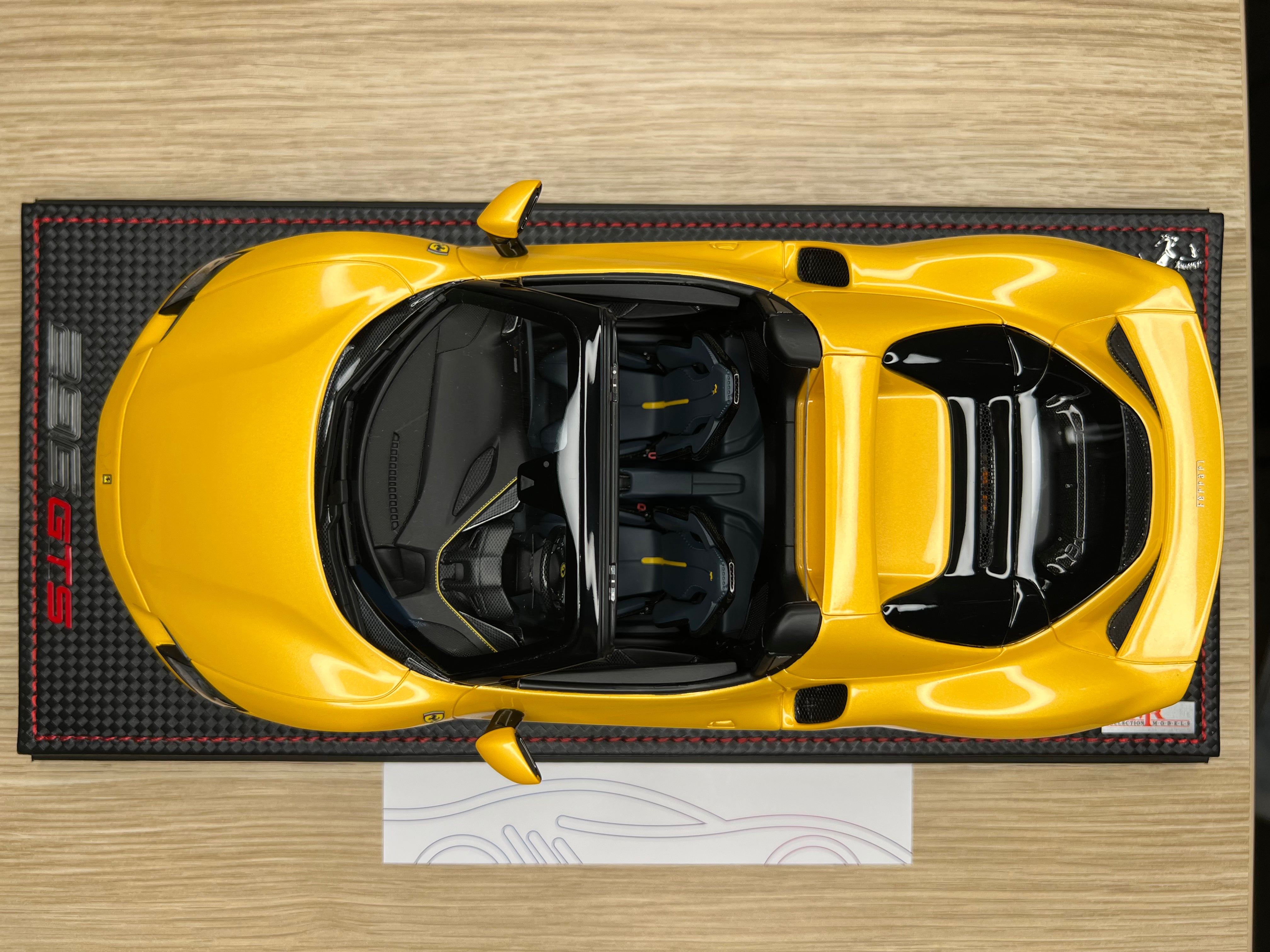 Ferrari 296 GTS - Giallo Tristrato LE25 - 1:18