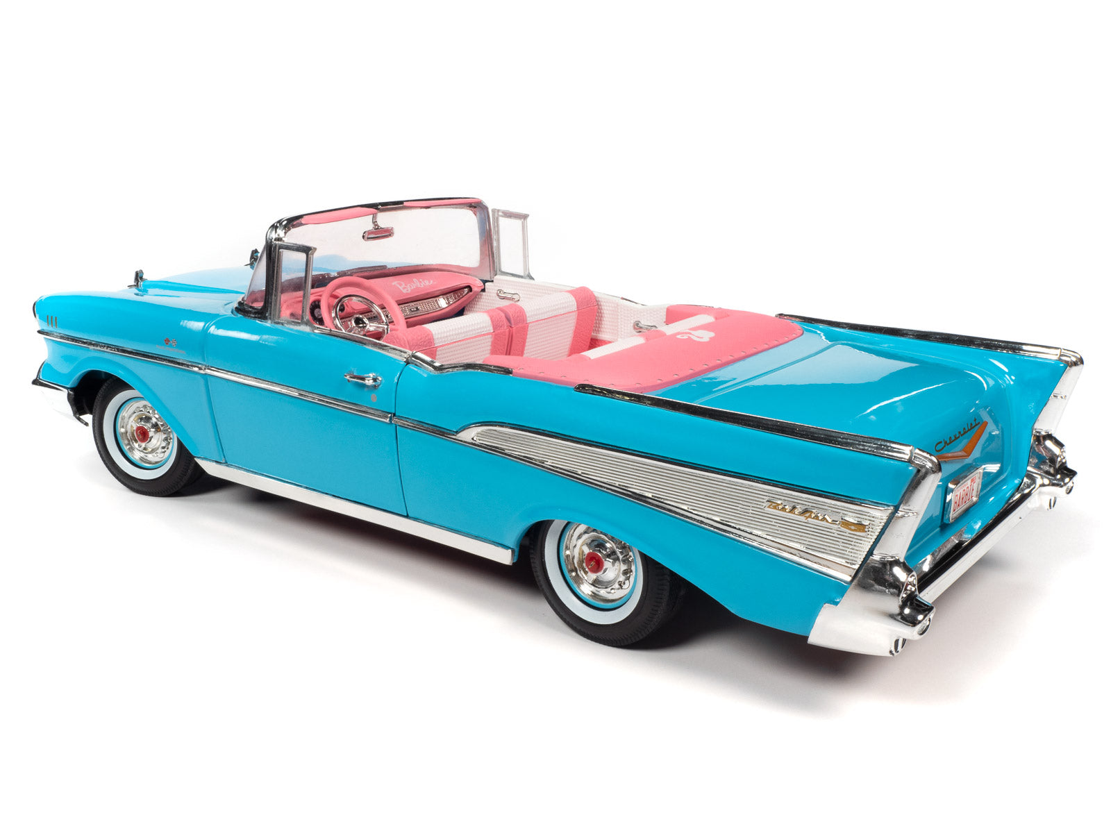 Barbie 1957 Chevy Bel Air Convertible (Aqua Blue) 1:18 Scale