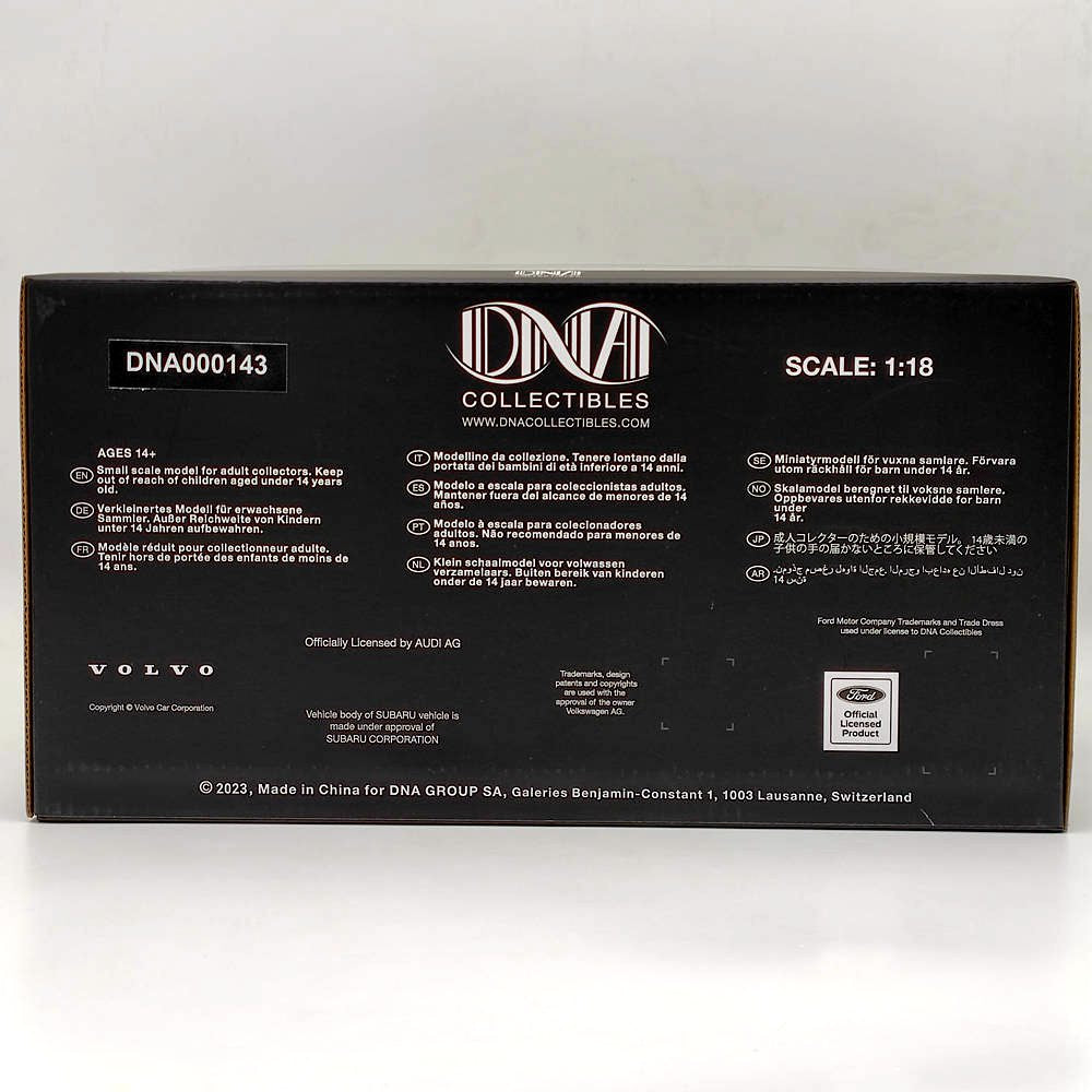 DNA Collectibles 1/18 Volvo V60 Polestar Engineered DNA000143 Resin Model Silver Toys Car Gift