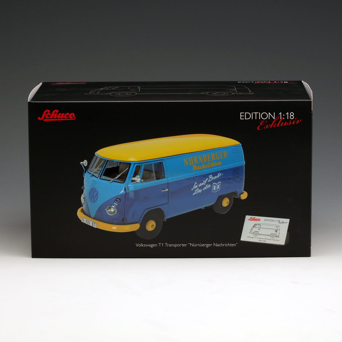 Schuco 1:18 Volkswagen T1 Box truck 