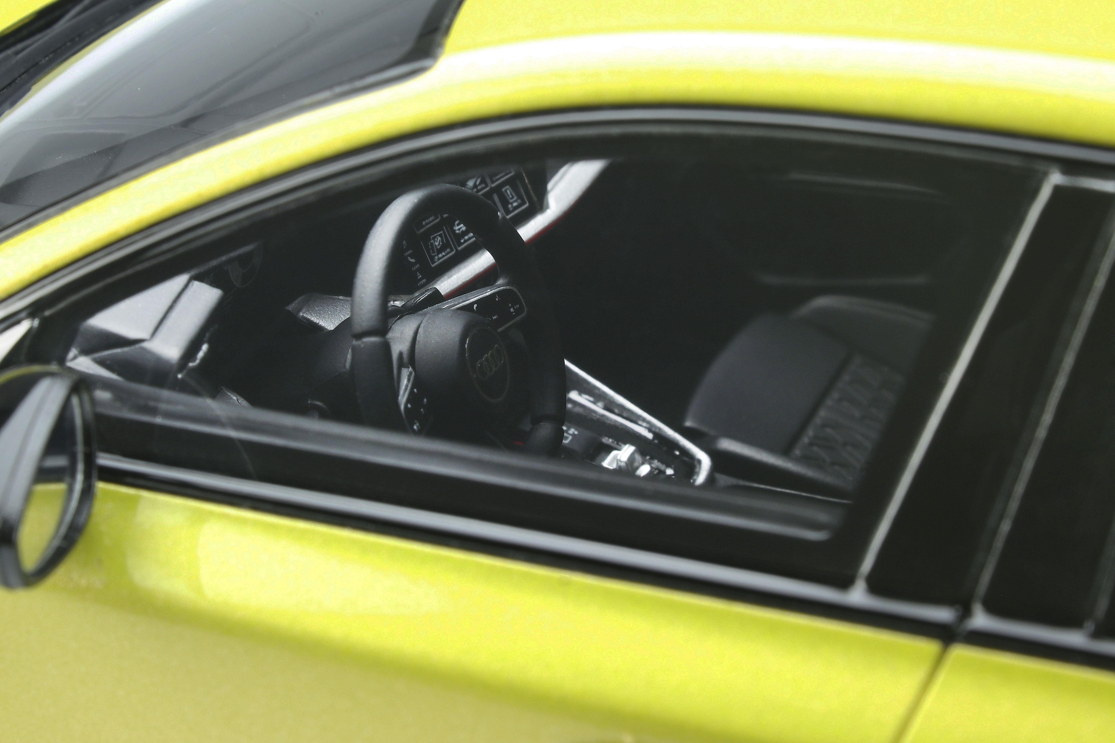 GT Spirit 1:18 2021 Audi S3 (8Y) Sportback Python yellow metallic GT364