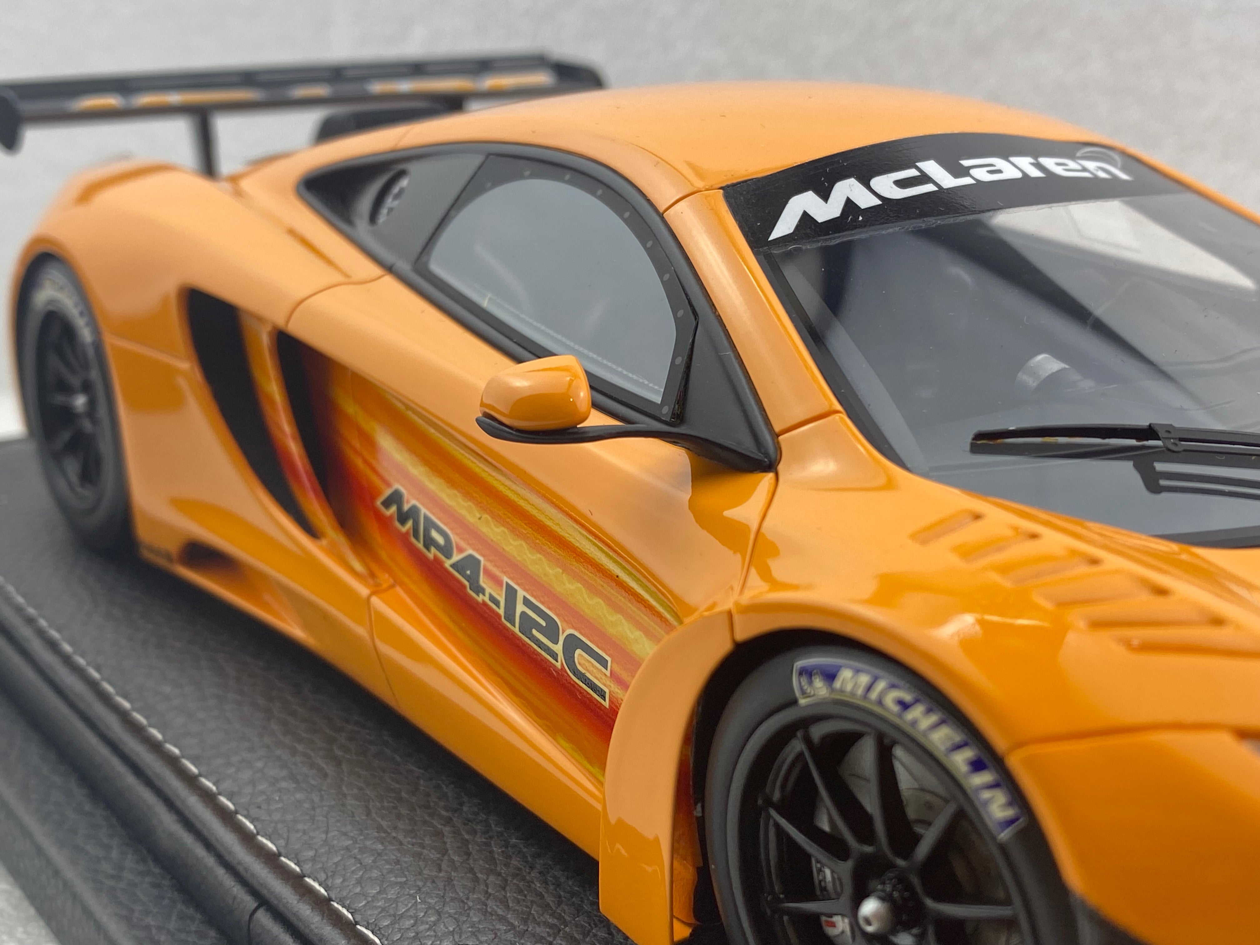 Peako 1:18 2011 McLaren MP4-12C GT3 #59 Orange 1804OR (Clearance Final Sale)