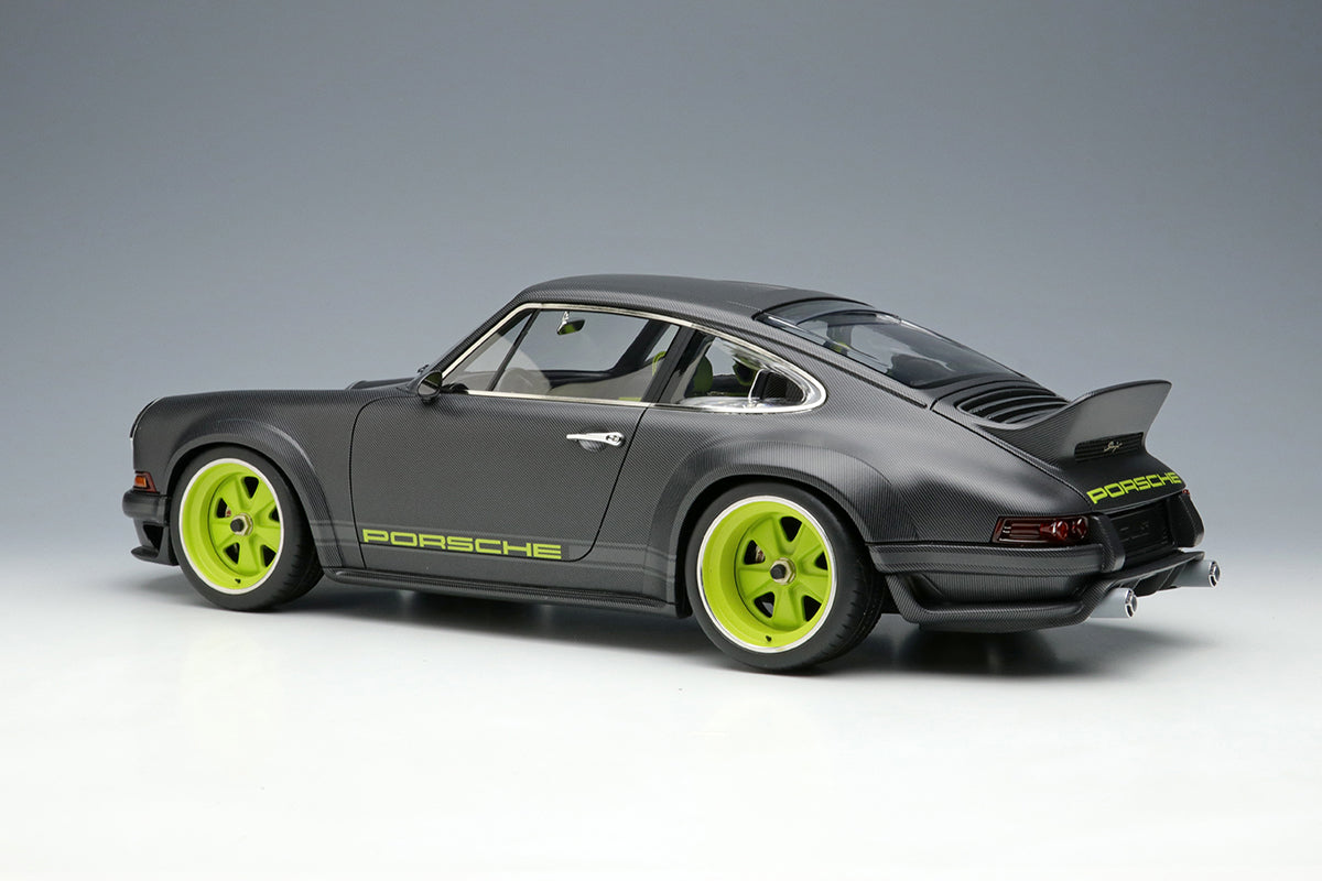 *PREORDER* Make Up Co., Ltd / Eidolon 1:18 Porsche Singer 911 DLS 2022 Matte Visible Carbon