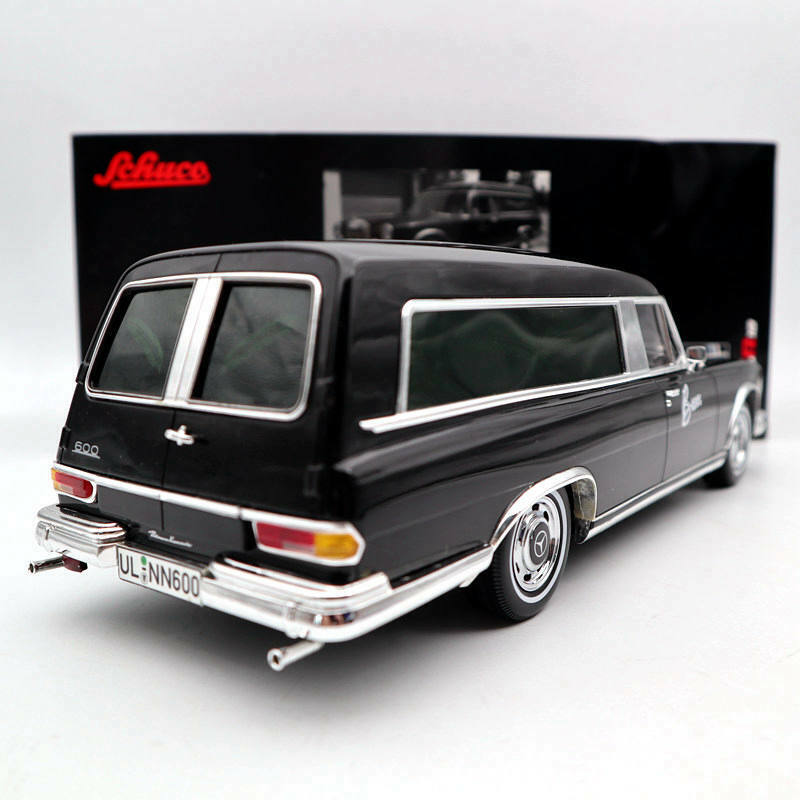 Schuco 1:18 Mercedes Benz Pollmann 600 Hearse 450007600