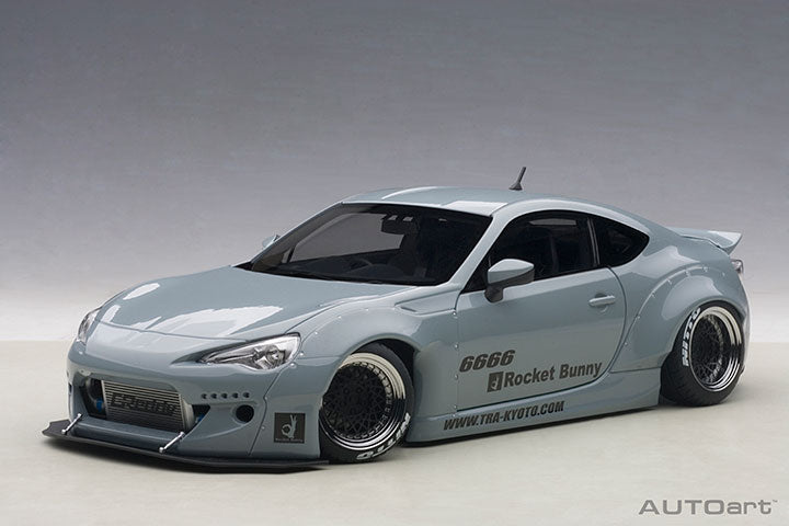 ROCKET BUNNY TOYOTA 86 (CONCRETE GREY/BLACK WHEELS)
