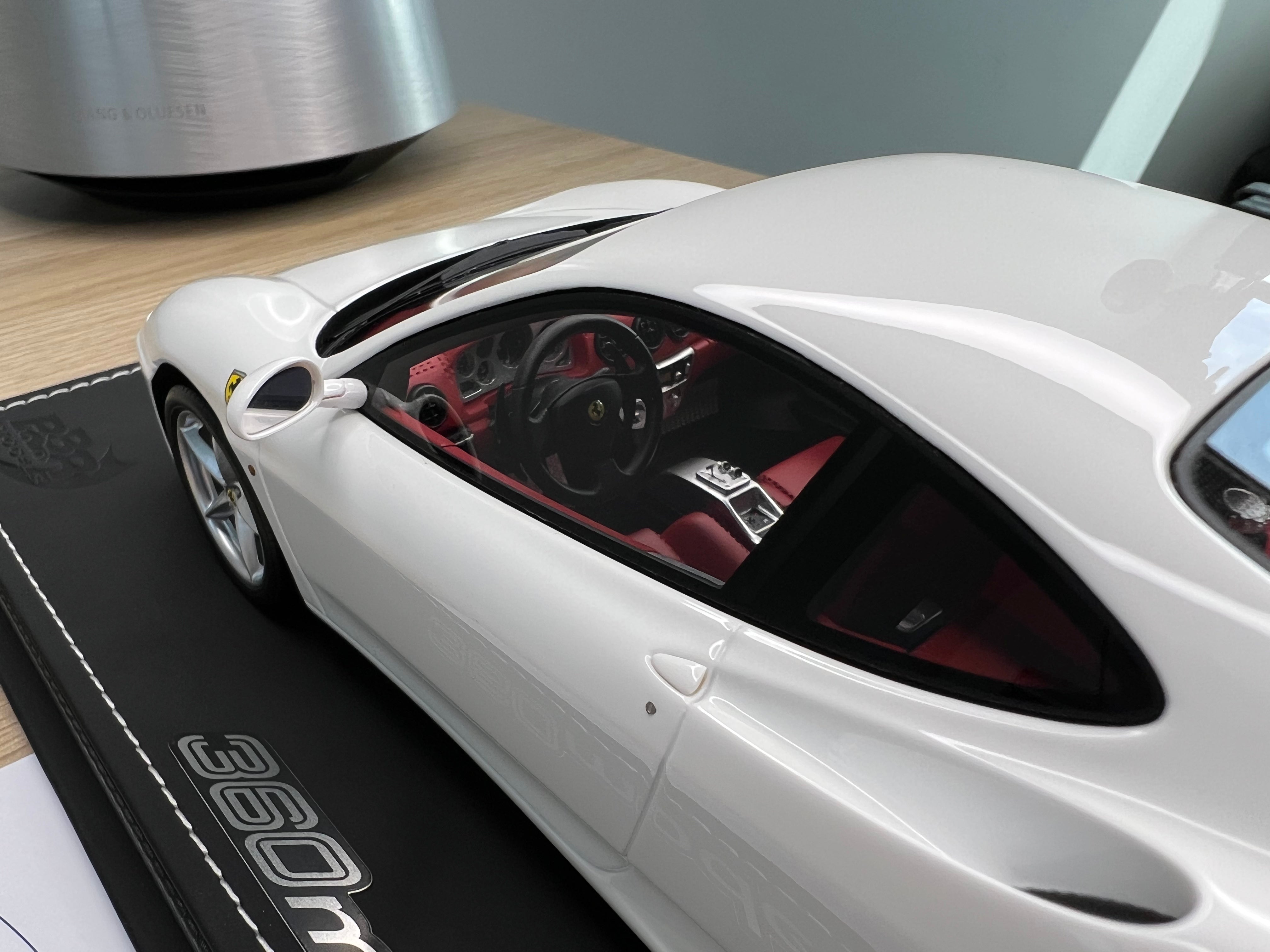 Ferrari 360 Modena - Bianco Avus - 1:18
