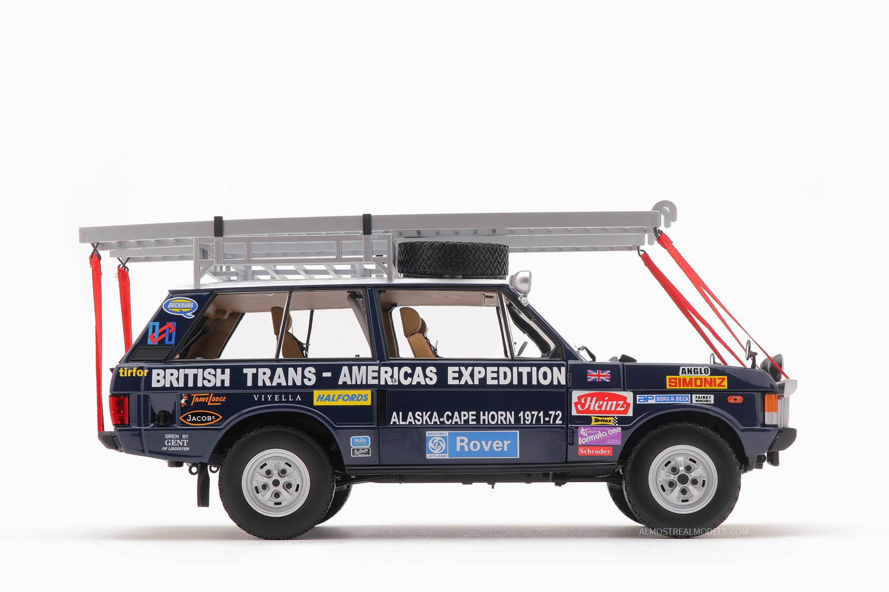 Range Rover “The British Trans-Americas Expedition” (868K) 1:18 by Almost Real