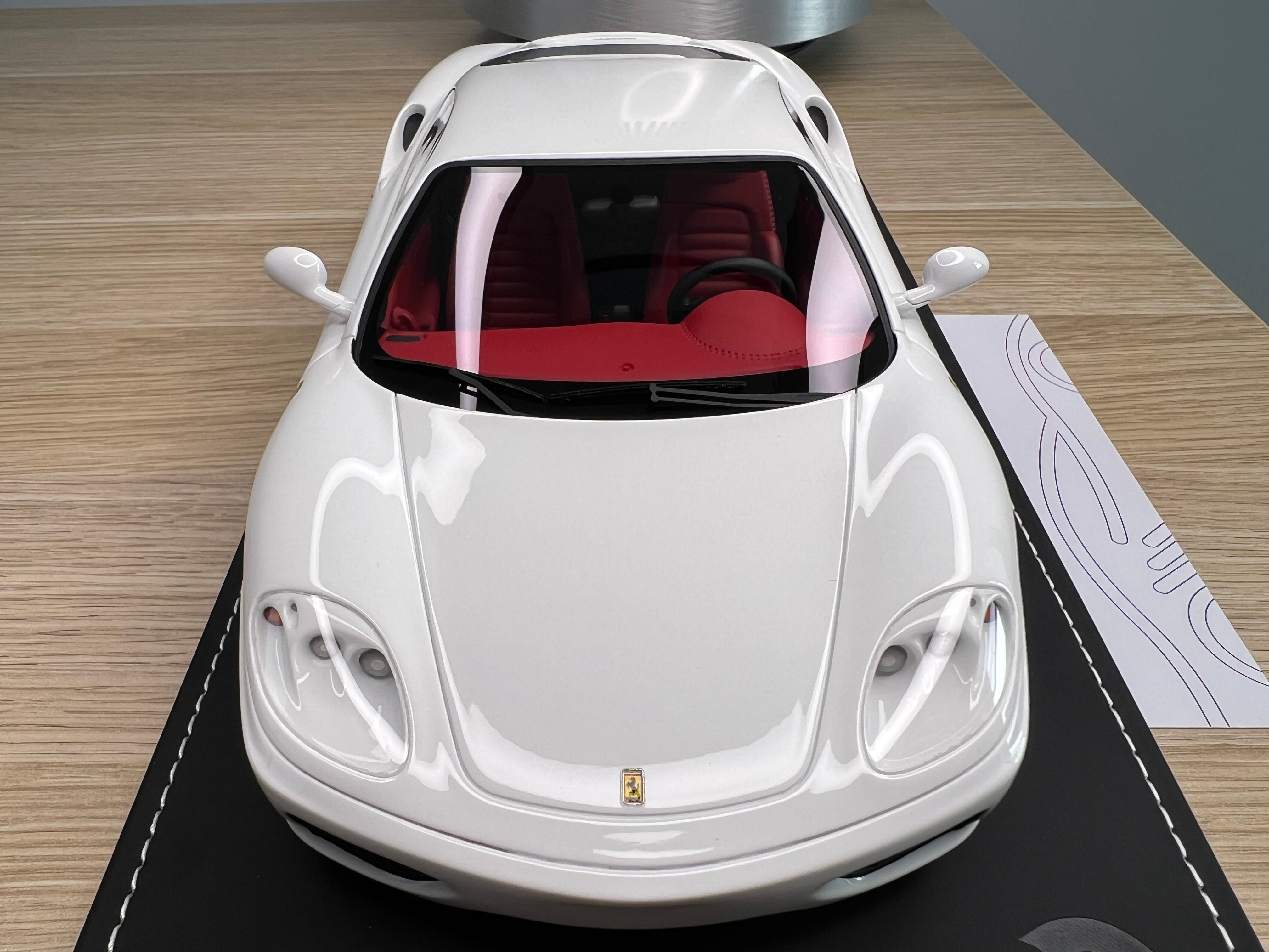 Ferrari 360 Modena - Bianco Avus - 1:18