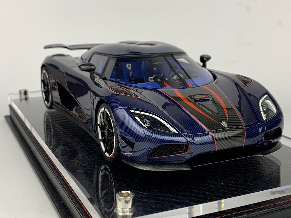 Frontiart 1:18 Koenigsegg Agera R Carbon Blue F051-167
