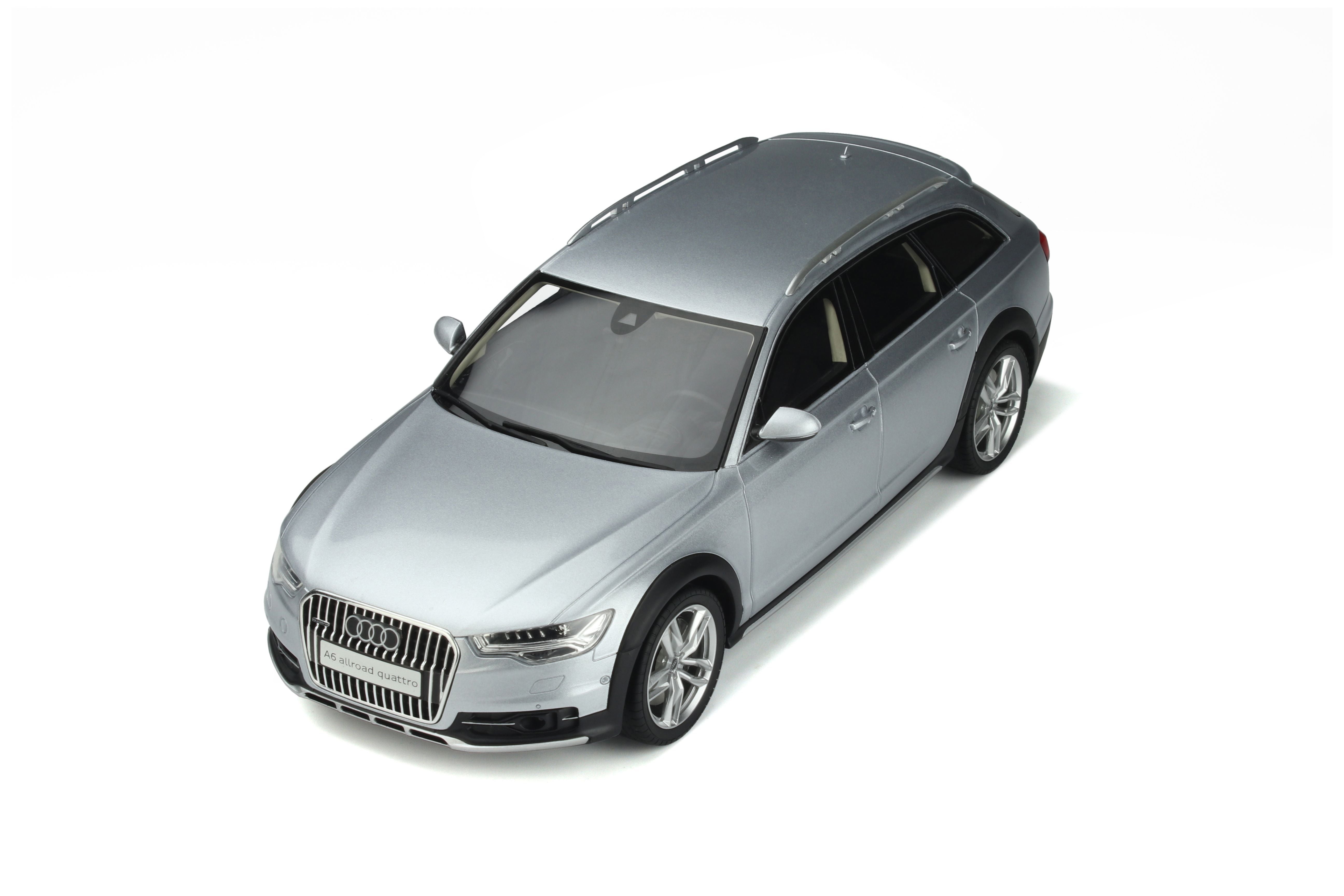 GT Spirit 1:18 2019 Audi A6 (C7) Allroad Floret Silver Metallic GT354