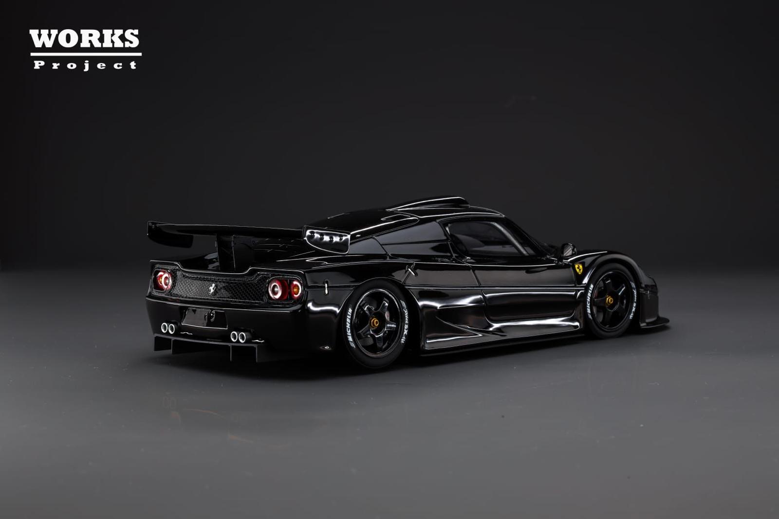 WORKS Project 1:18 Ferrari F50 GT in Black