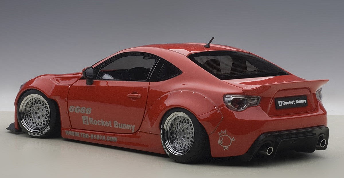 AUTOart 1:18 ROCKET BUNNY TOYOTA 86 Red 78757