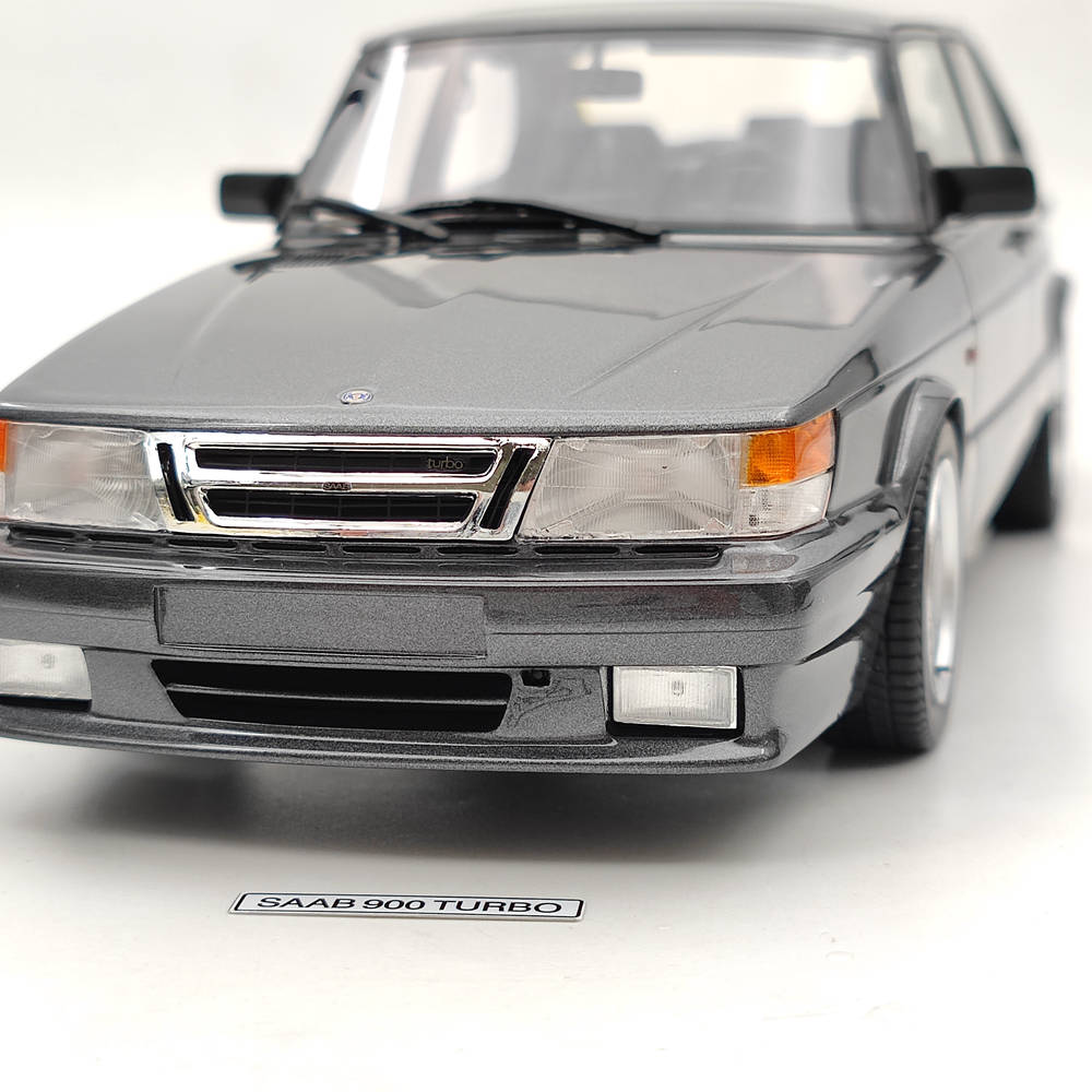 DNA Collectibles 1/18 Saab 900 Turbo T16 Airflow Grey DNA000113 Resin Model Car Toys Gift