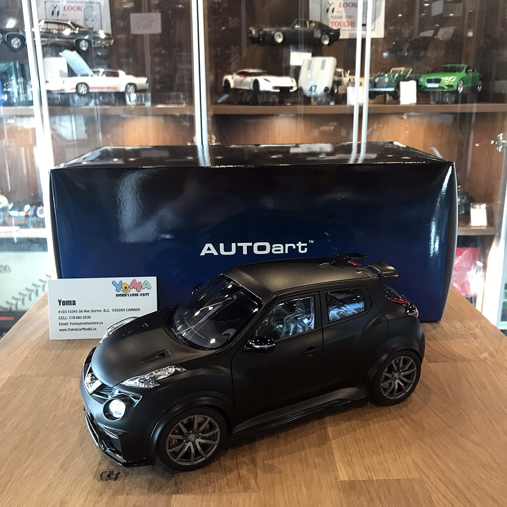 AUTOart 1:18 Nissan Juke-R 2.0 (Matt Black) 77458