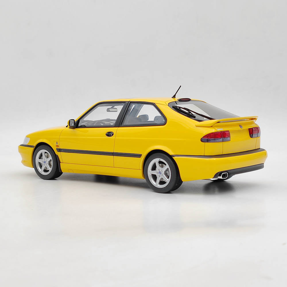 DNA Collectibles 1/18 Saab 9-3 Viggen Coupe 2000 DNA000078 Resin Model Yellow Toy Car Gift