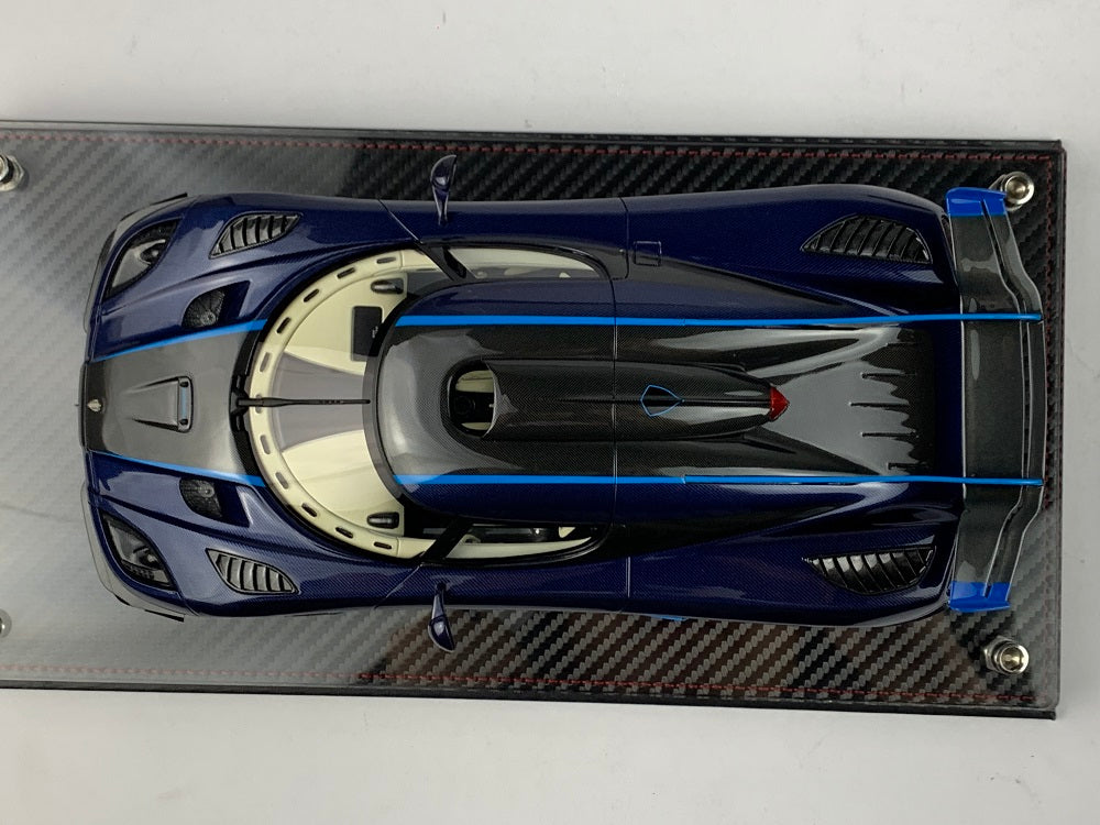 Frontiart 1:18 Koenigsegg One1 (new)  Carbon Blue F033-166