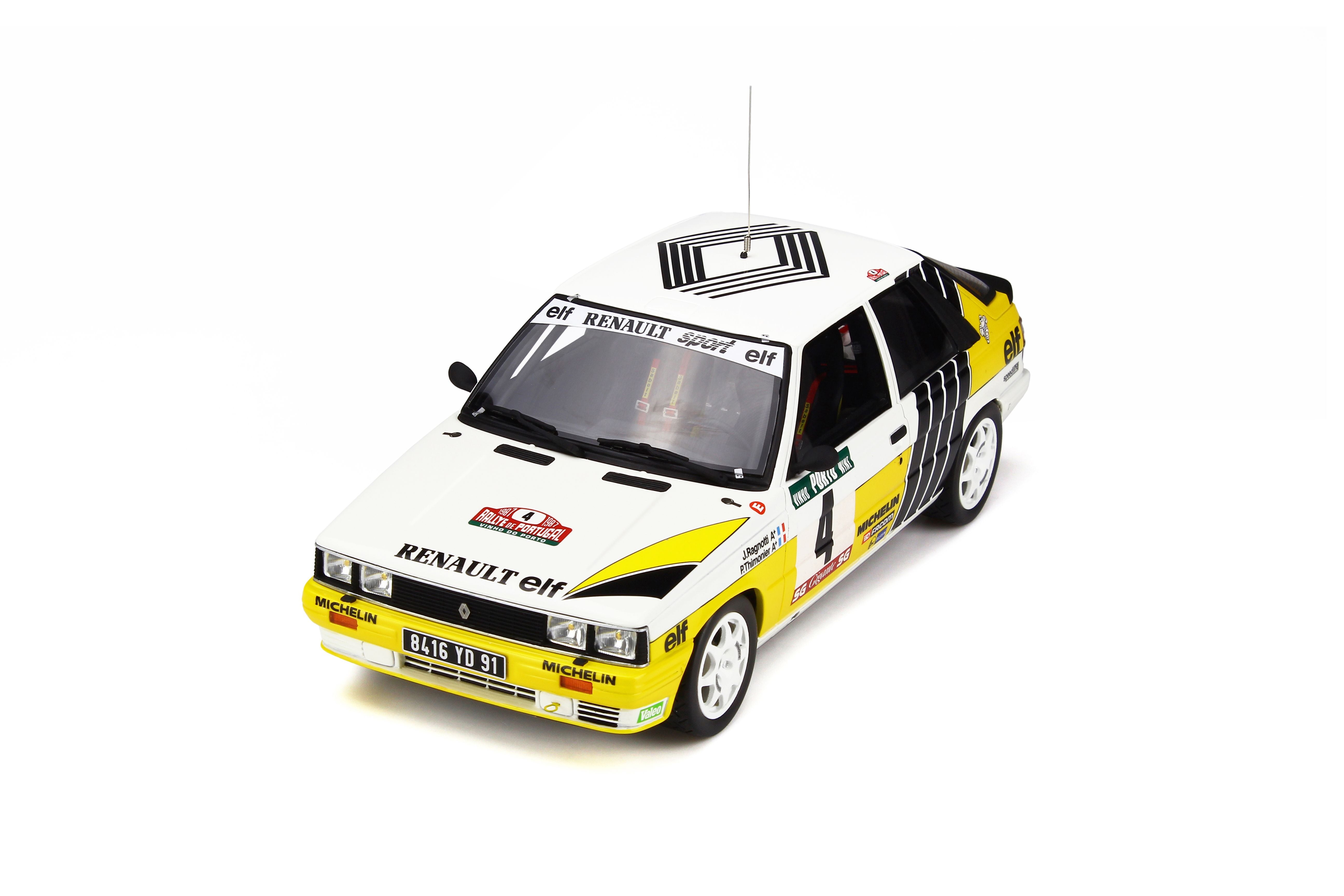 OTTO 1:18 Renault R11 Turbo #4 Portugal Rally 1984 OT692