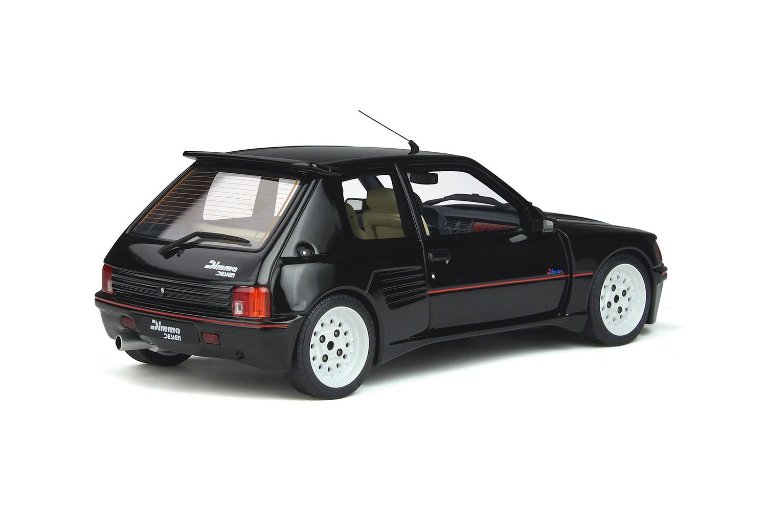 OTTO 1:18 1989 Peugeot 205 Dimma Design Black OT901