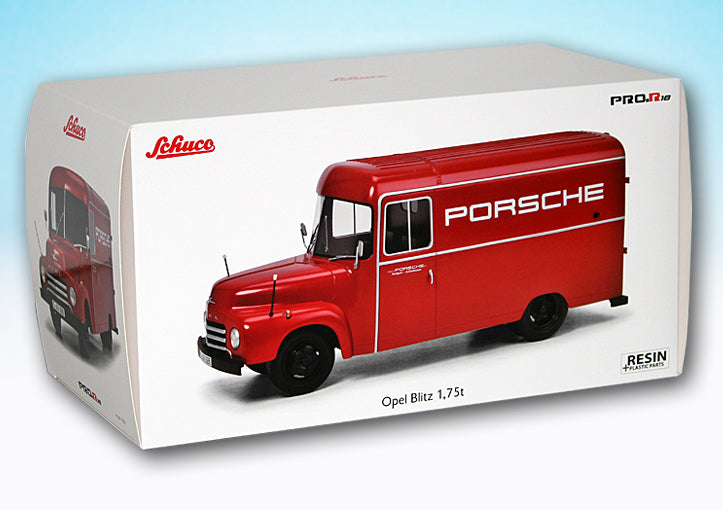 Schuco 1:18 Opel Blitz 1.7T Truck PORSCHE 1952 450017900