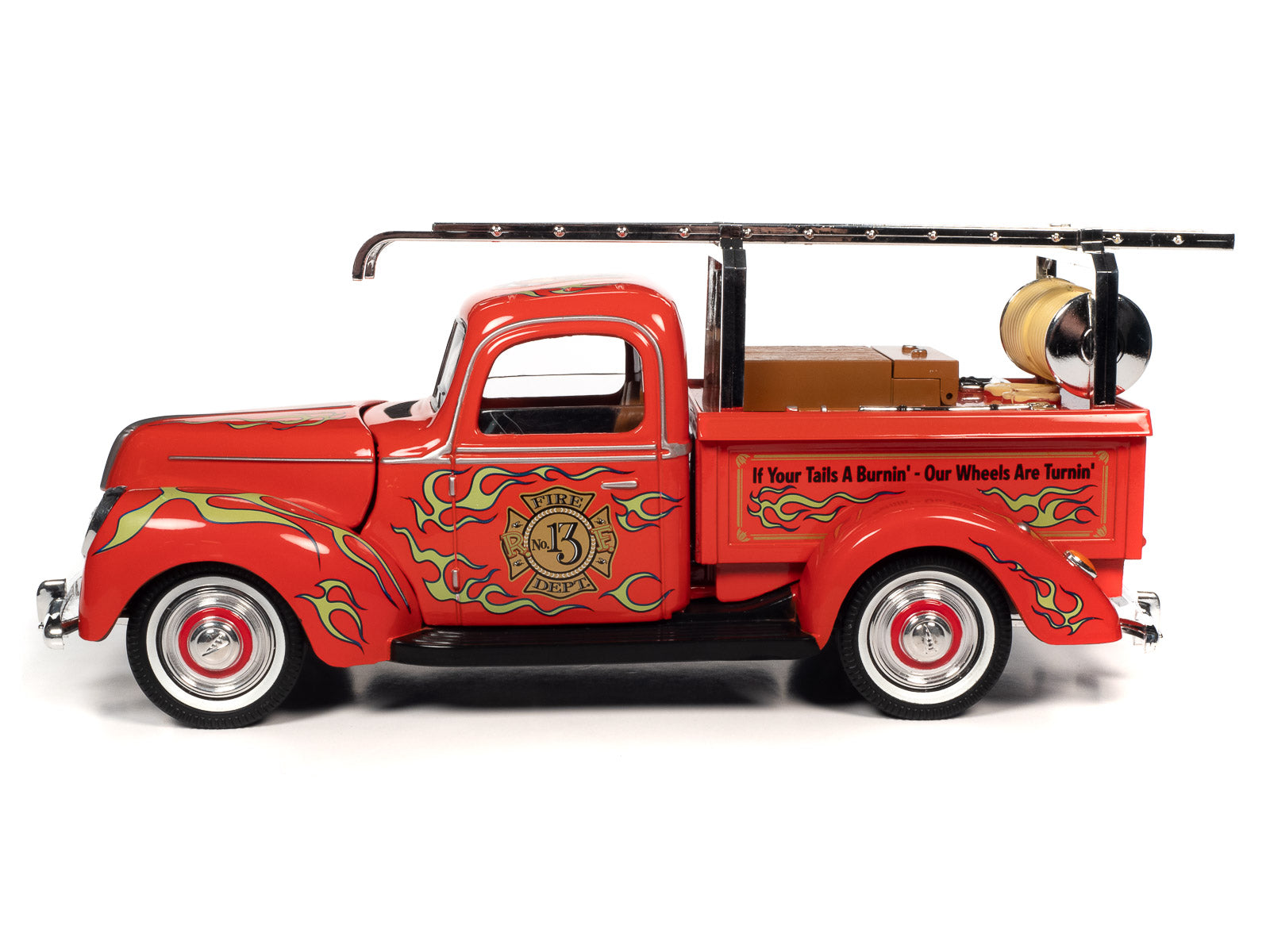 Rat Fink Fire Truck w/Resin Figure 1:18 Scale