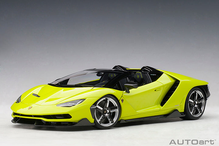 LAMBORGHINI CENTENARIO ROADSTER (VERDE SCANDAL/SOLID LIGHT GREEN)