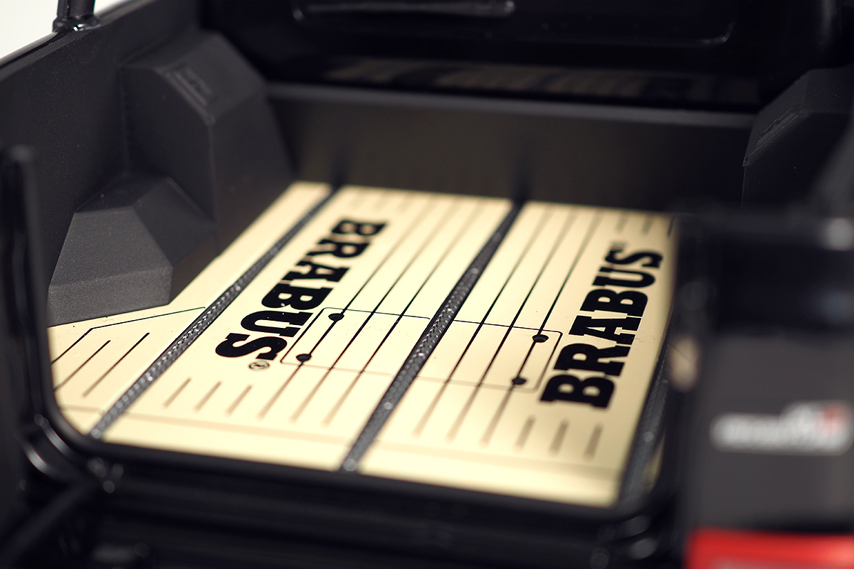 Brabus G 800 Adventure XLP 2020 Obsidian Black 1:18 by Almost Real