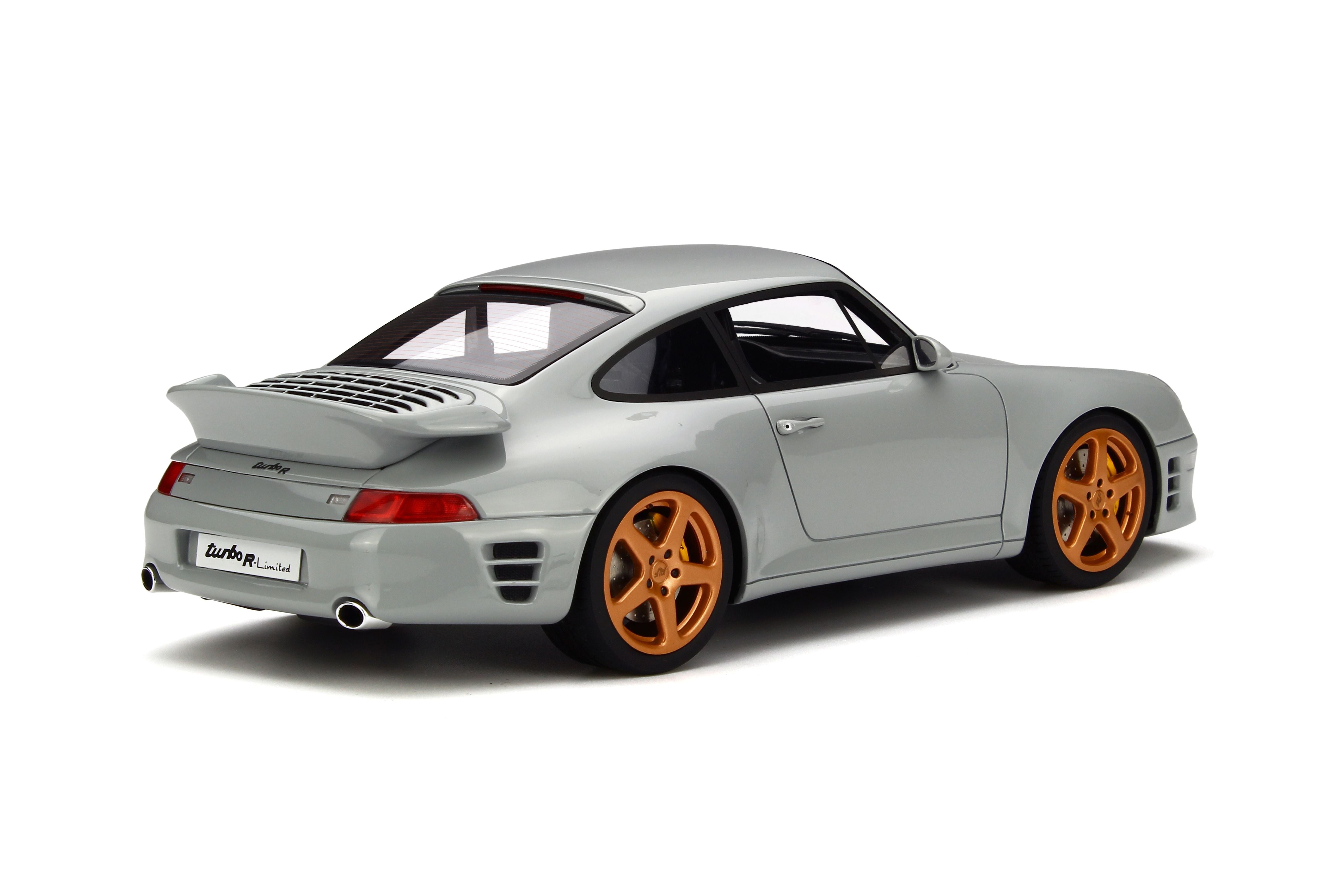 GT Spirit 1:18 Porsche 911 (993) Turbo R by Ruf in Grey GT145