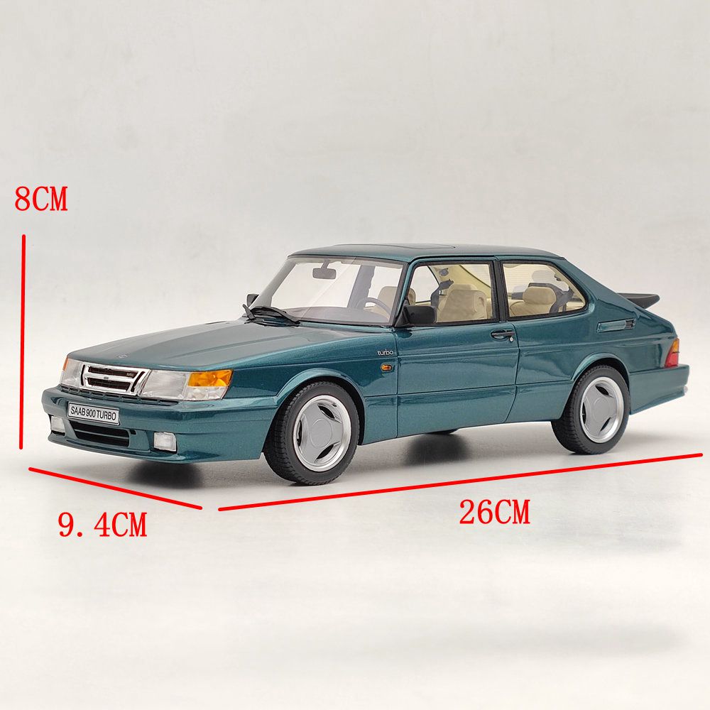 DNA Collectibles 1/18 Saab 900 Turbo T16 Airflow Green DNA000095 Resin Model Car Toys Gift