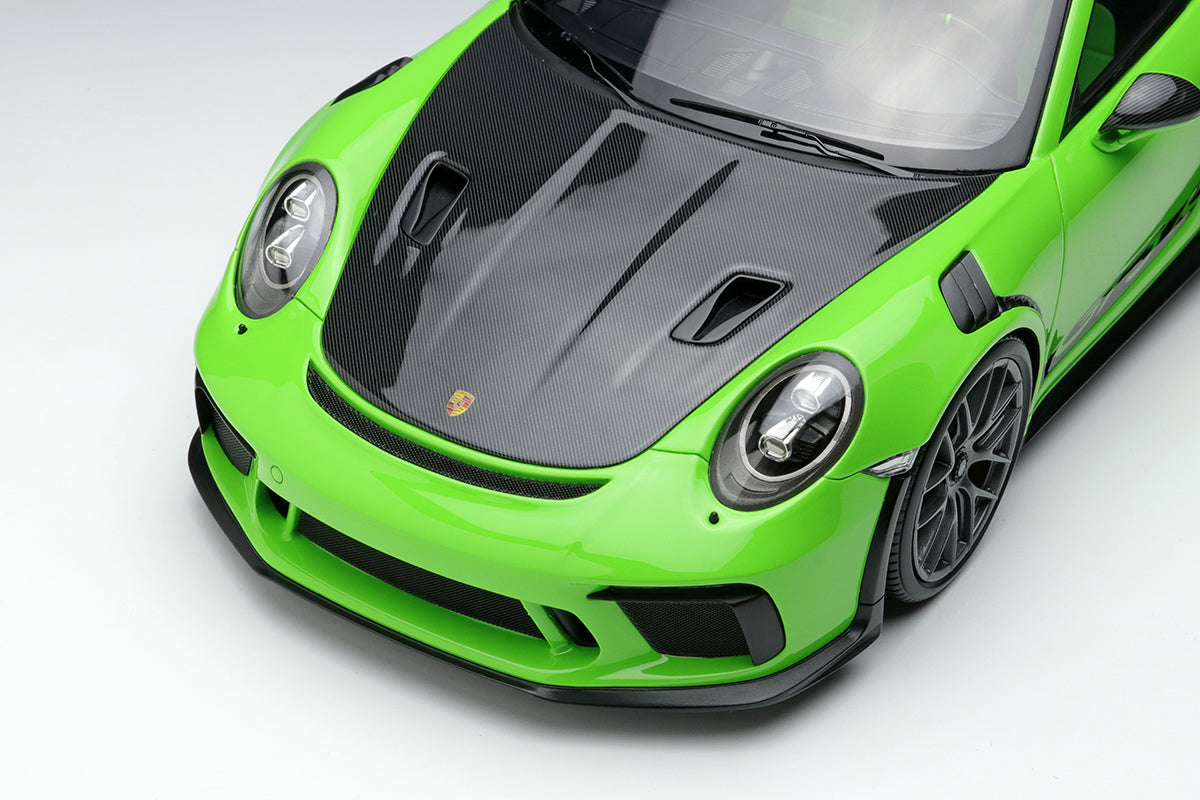 *PREORDER* Make Up Co., Ltd / EIDOLON 1:18 Porsche 911 (991.2) GT3 RS Weissach Package 2019 in Lizard Green