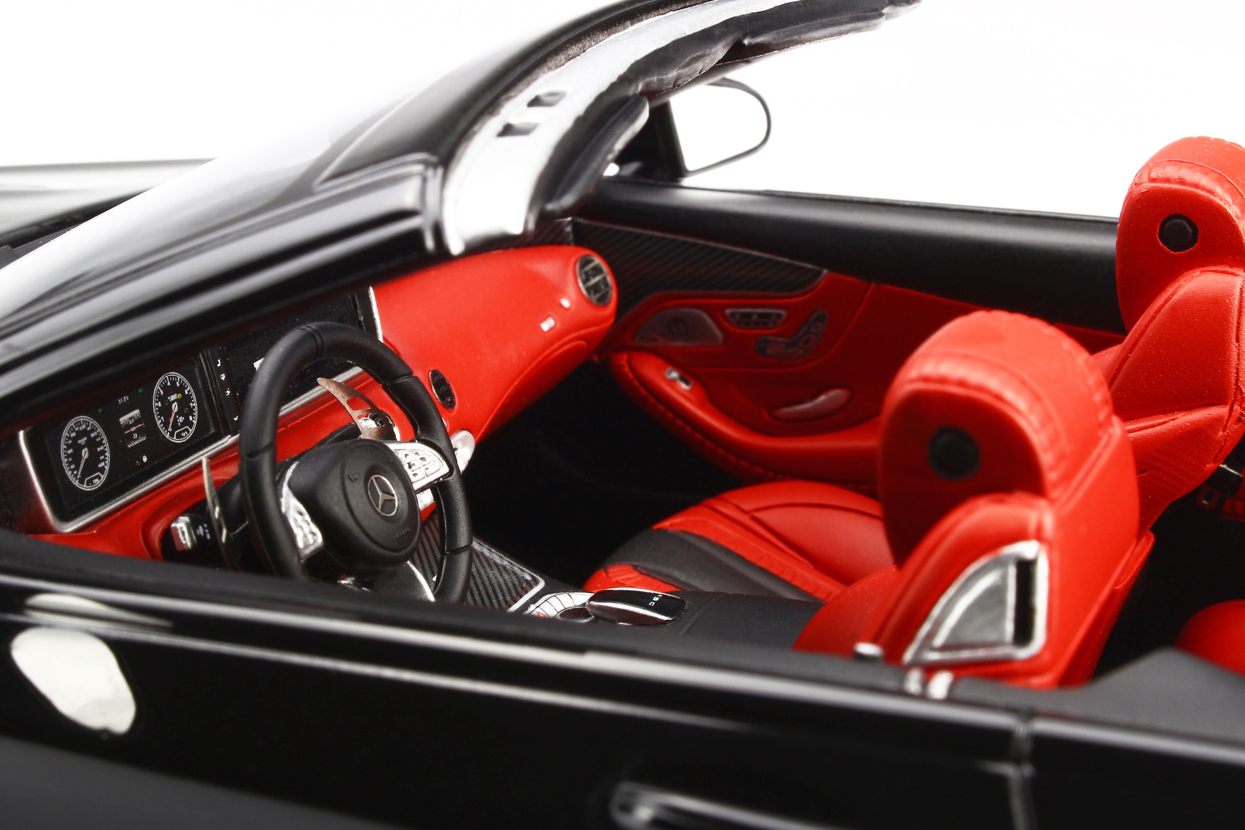 GT Spirit 1/18 Mercedes-Benz Brabus 850 S Class cabriolet Black GT194