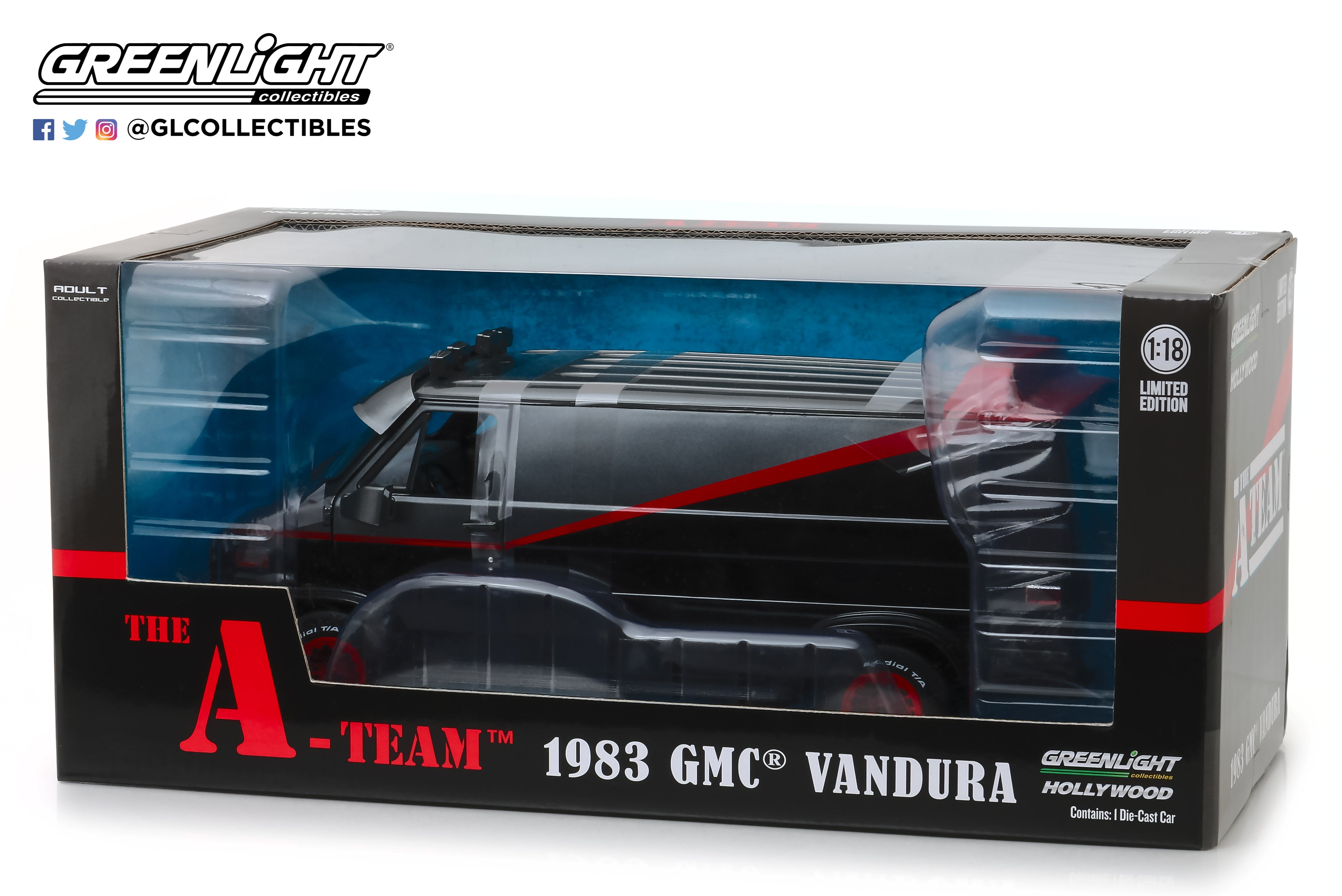 GreenLight 1:18 The A-Team (1983-87 TV Series) - 1983 GMC Vandura 13521