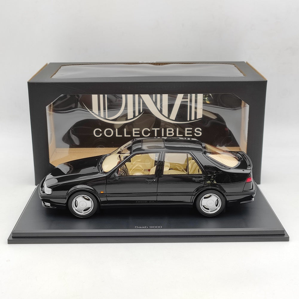 DNA Collectibles 1/18 Saab 9000 Aero CS 1985 DNA000140 Resin Model Limited Black Toy Car Gift