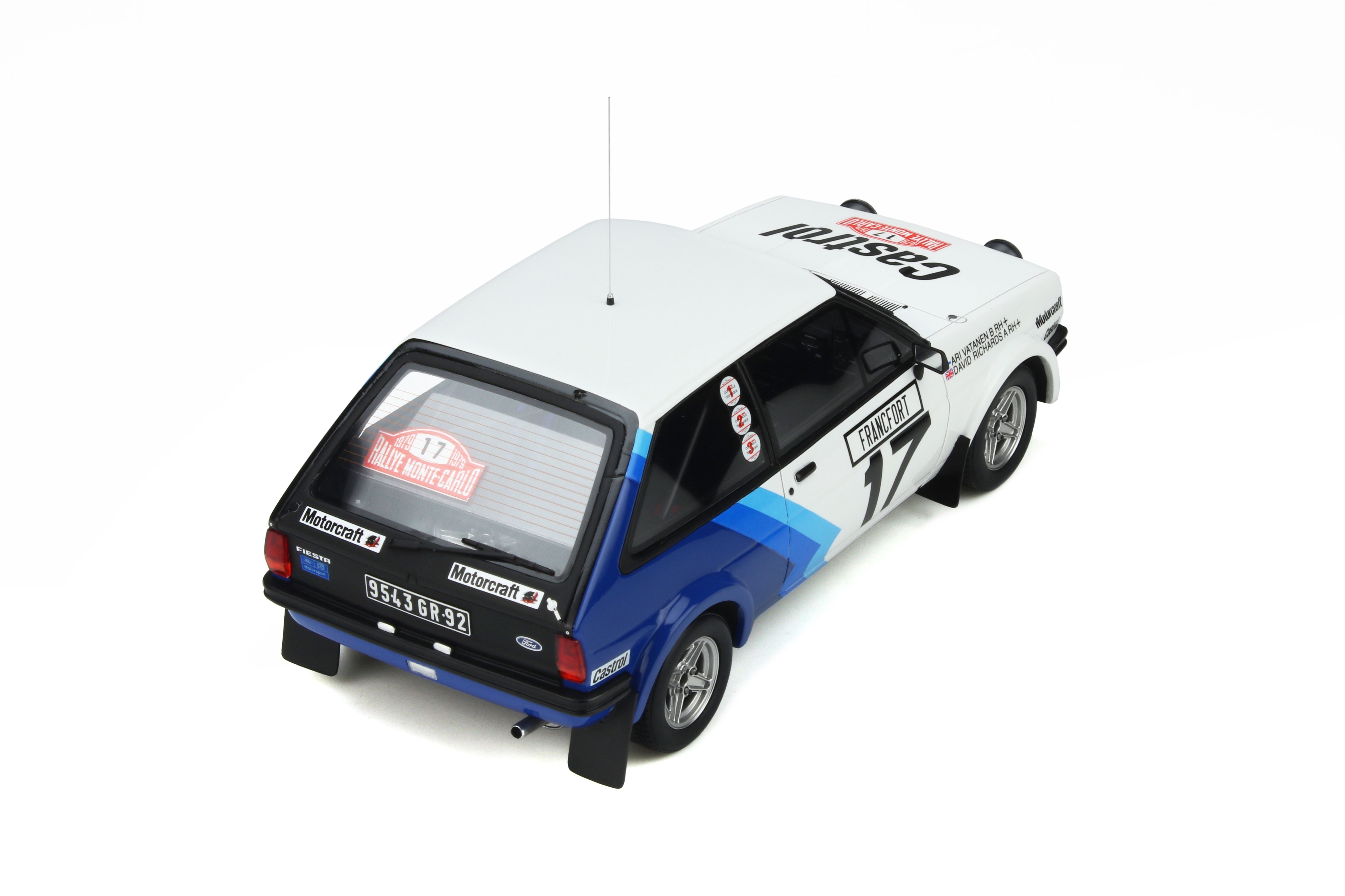 OTTO 1:18 Ford Fiesta Mk.1 1600 GR.2 1979 A.Vatanen #17 OT894