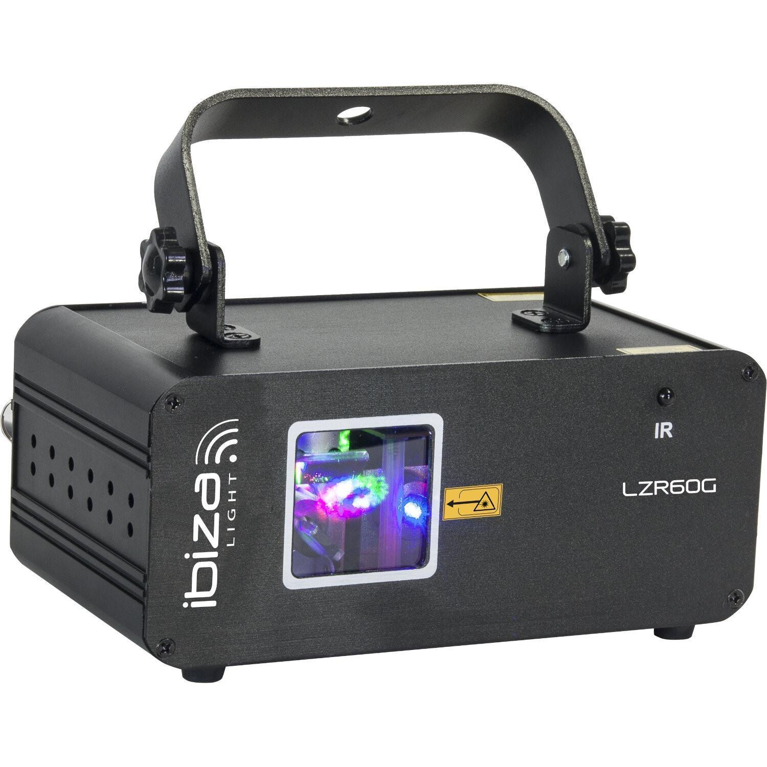 Ibiza Light LZR60G 60mW Green Graphic Laser