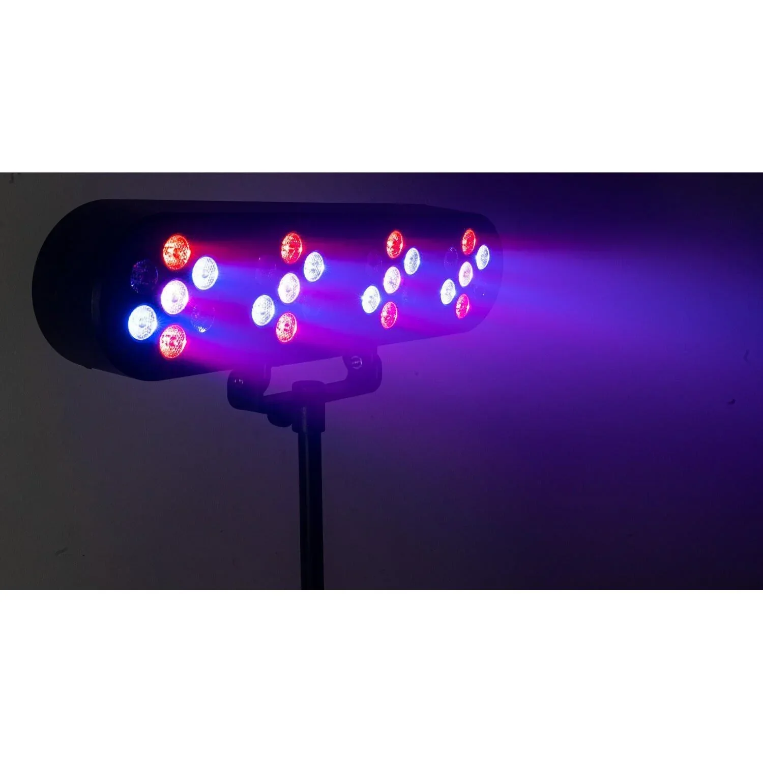 PLS FUNLED 4 Par Cans Party Bar with Stand and Remote