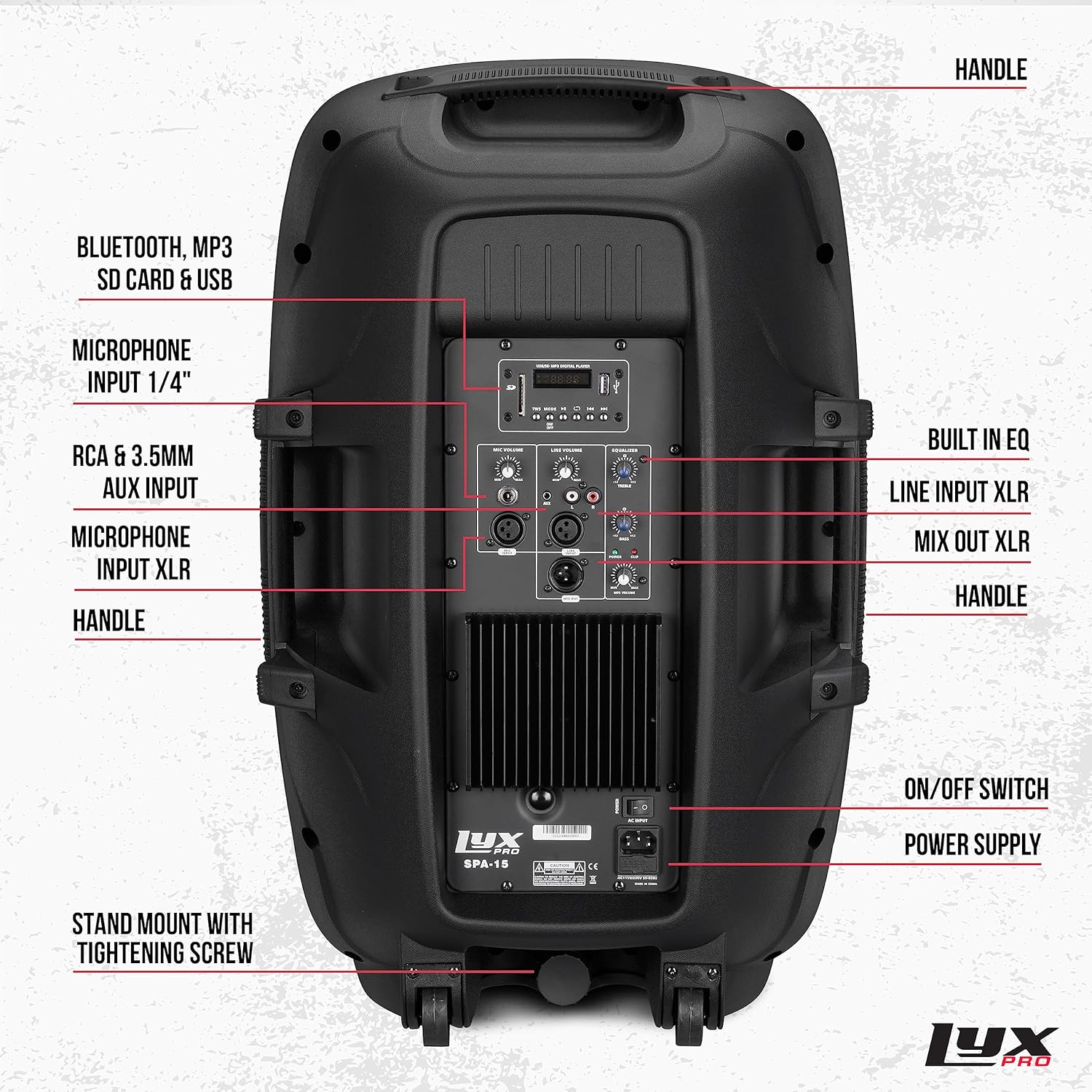 LyxPro SPA-8 Compact 8