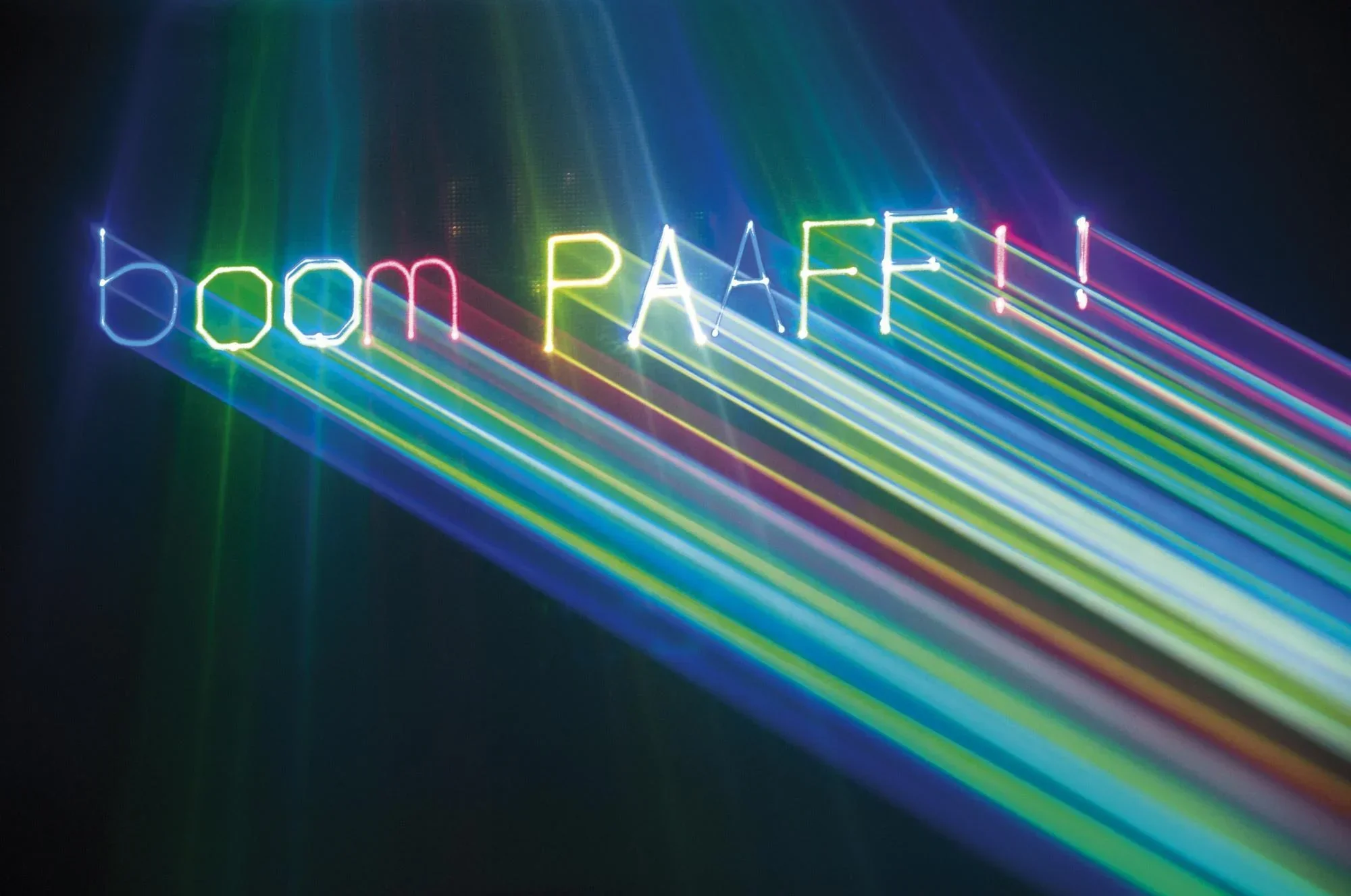 Showtec Galactic TXT 300 mW RGB text Laser