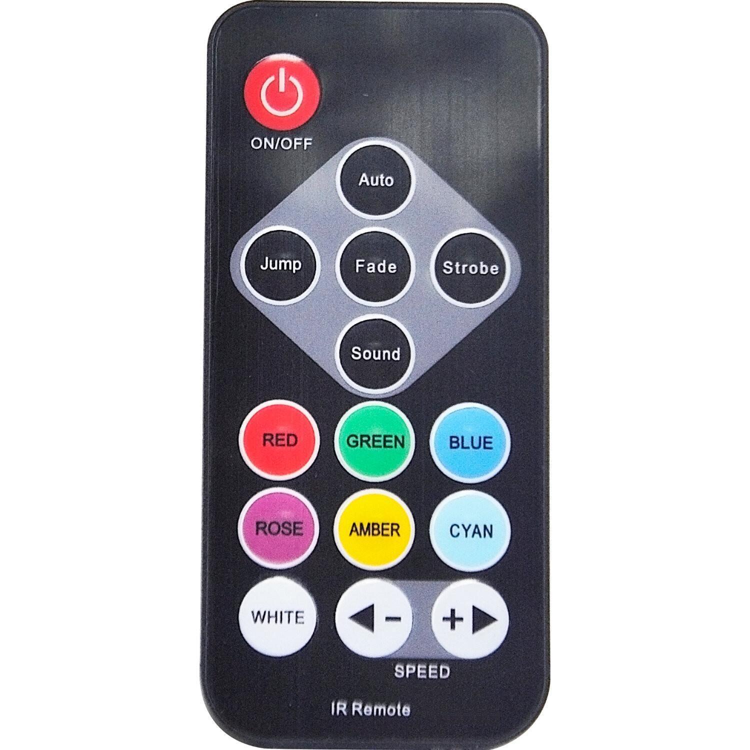 PLS FUNLED 4 Par Cans Party Bar with Stand and Remote