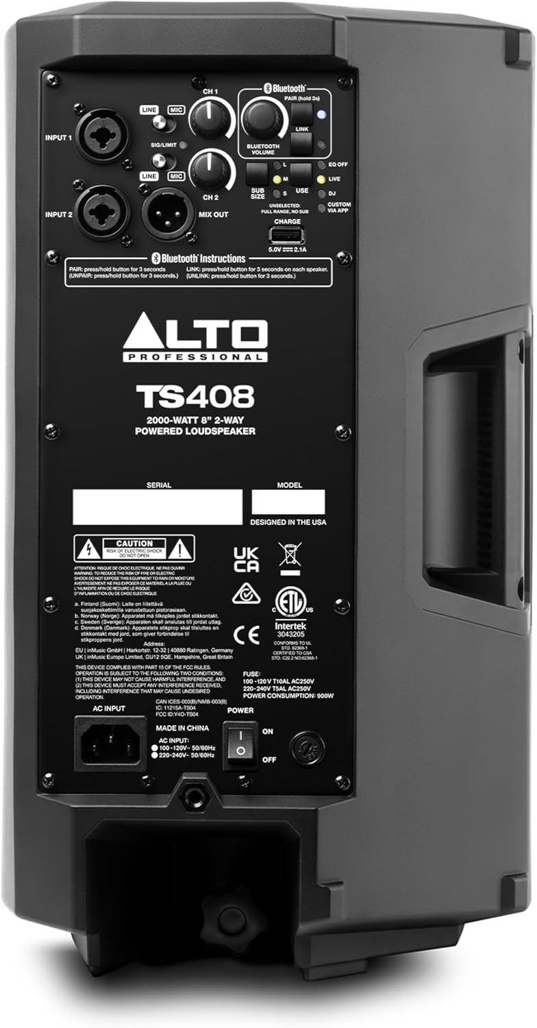 ALTO TS408 2000W 8