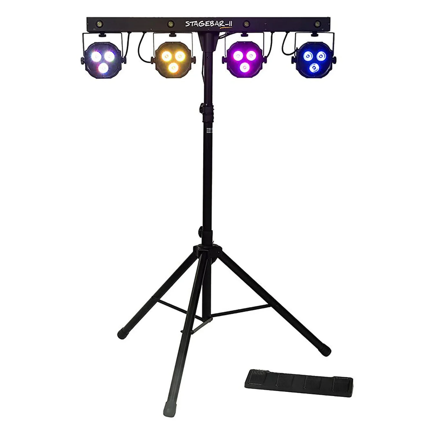 Algam Lighting STAGEBAR-II 2-in-1 Par Can LED Bar with Footswitch
