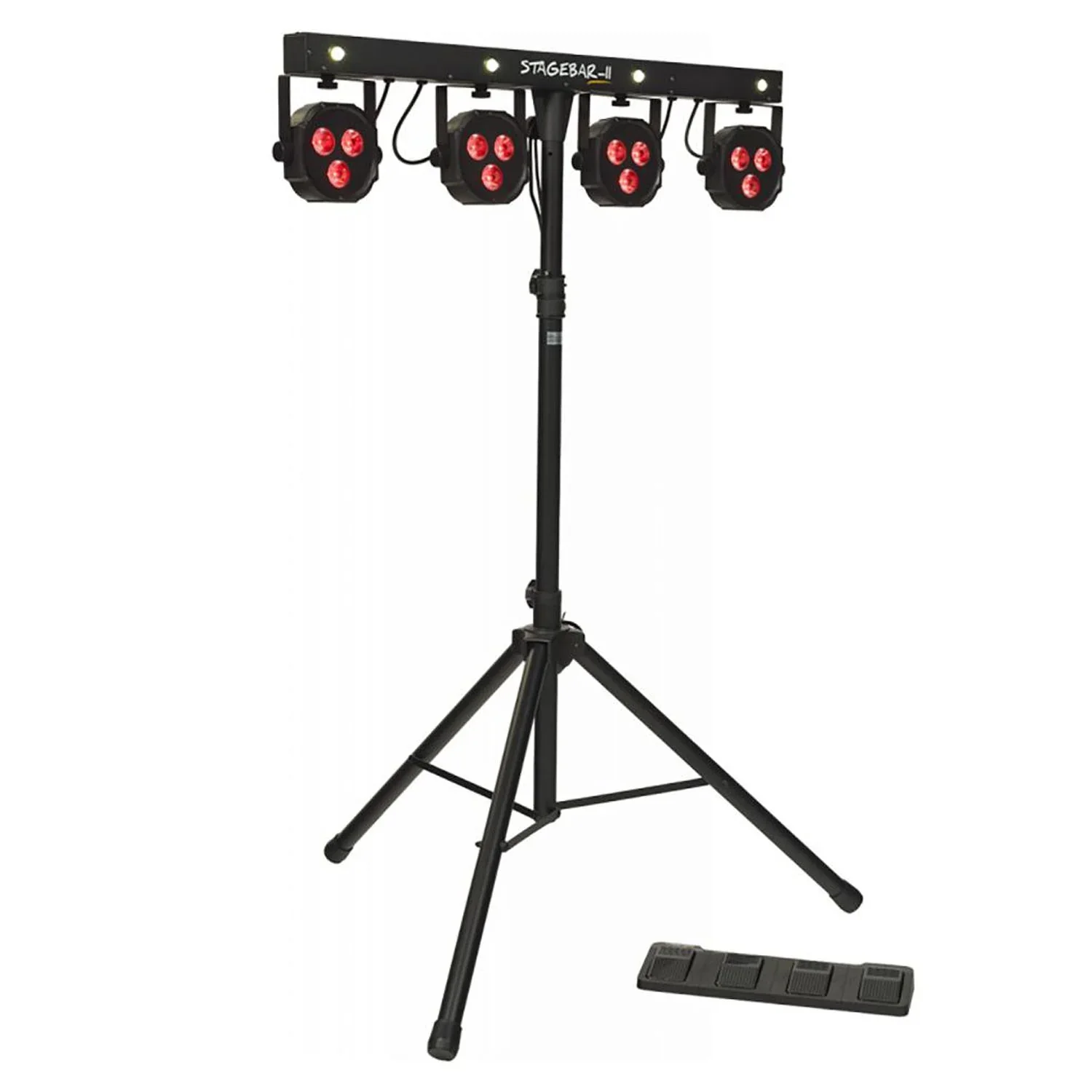 Algam Lighting STAGEBAR-II 2-in-1 Par Can LED Bar with Footswitch