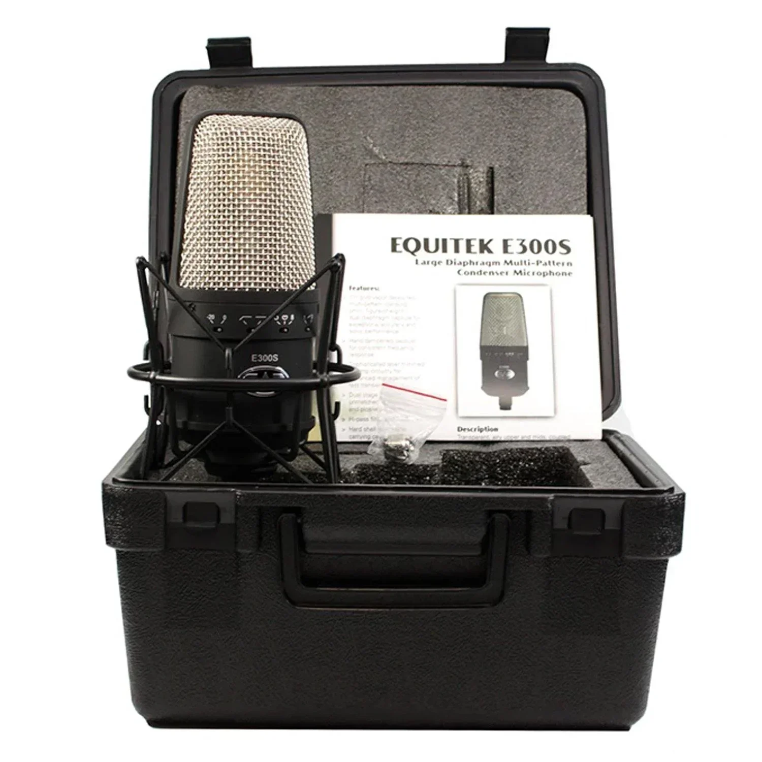 CAD Equitek E300S Large Diaphragm Multi-Pattern Condenser Microphone